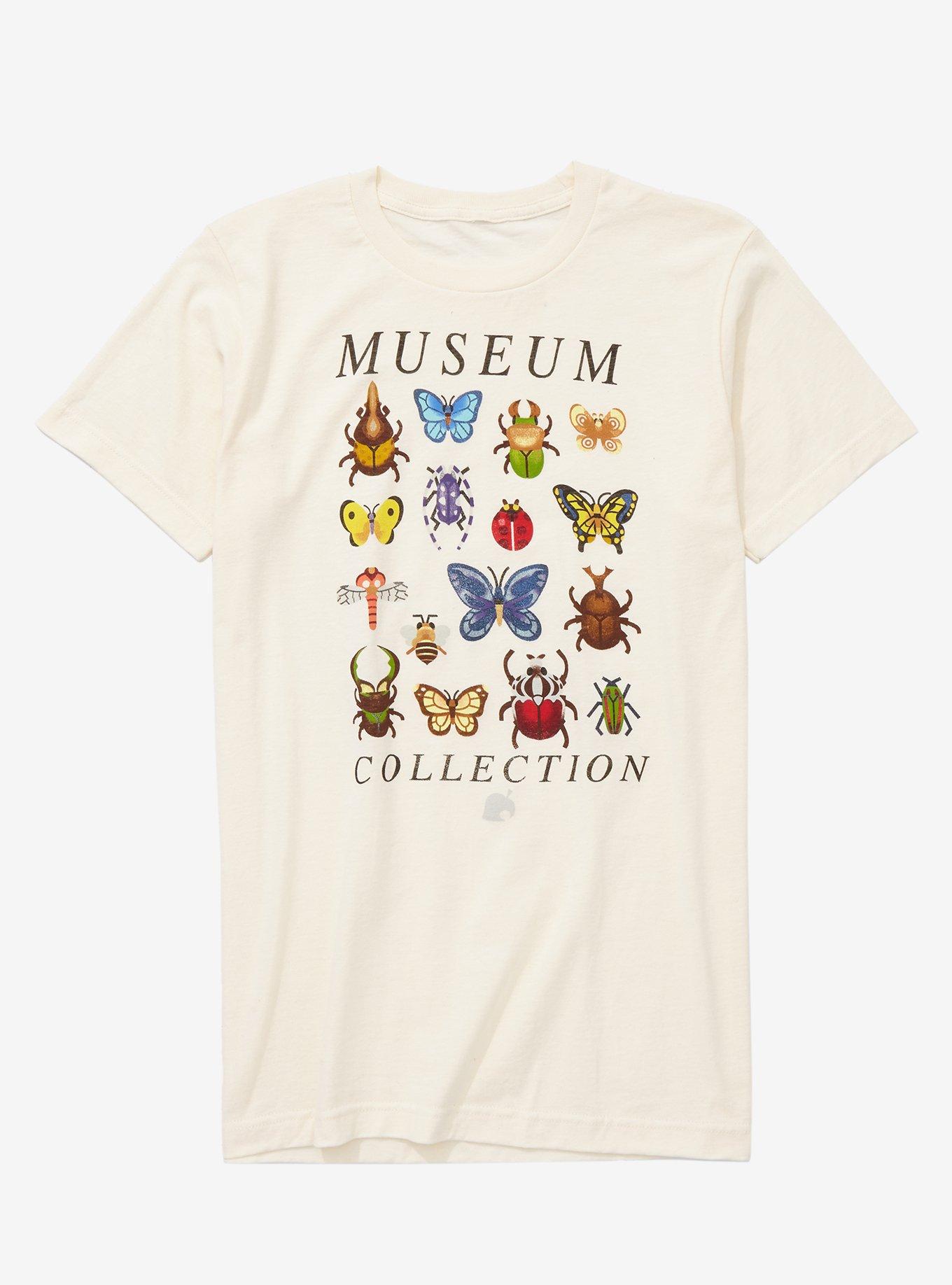 Nintendo Animal Crossing Museum Collection Women's  T-Shirt, OFF WHITE, hi-res