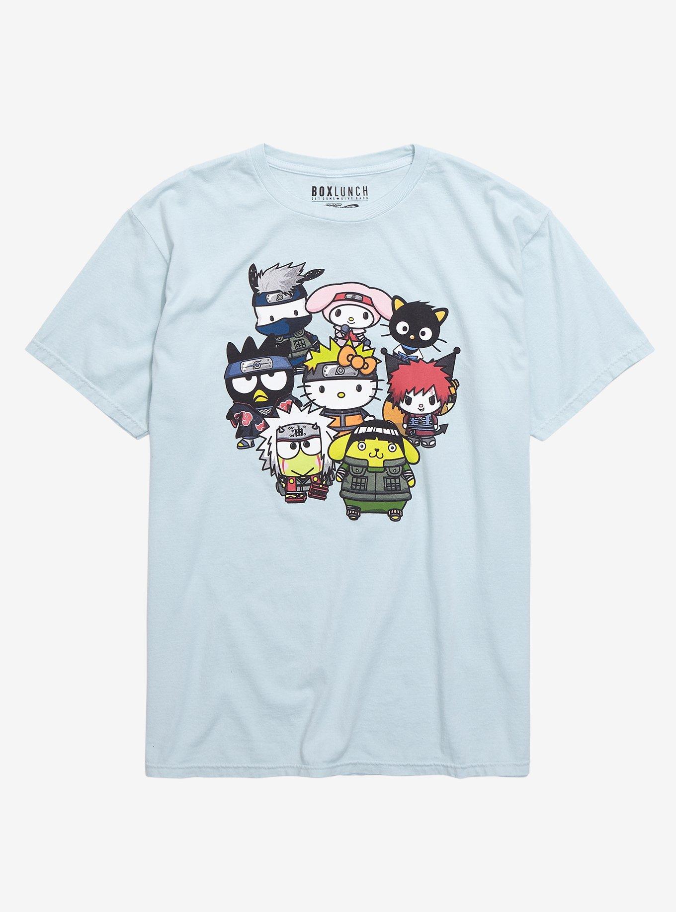 Naruto Shippuden x Hello Kitty and Friends Ninja Group Women's T
