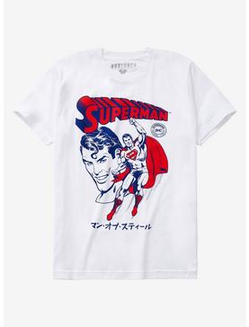 DC Comics Superman Katakana T-Shirt - BoxLunch Exclusive, , hi-res