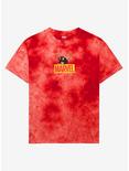 Marvel Dark Phoenix Box Logo Tie-Dye T-Shirt - BoxLunch Exclusive, TIE DYE, hi-res