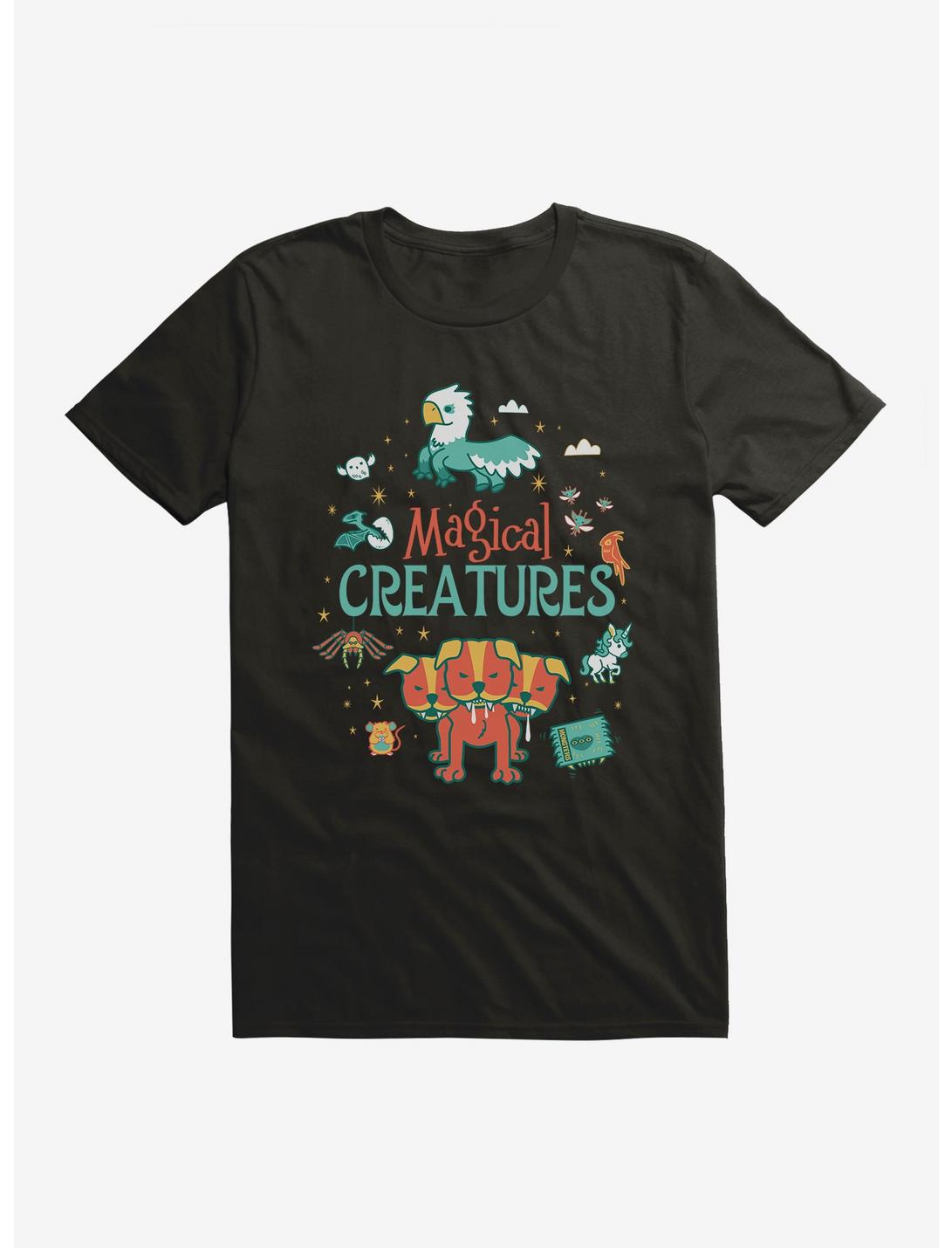 Harry Potter Comic Style Magical Creatures T-Shirt, , hi-res