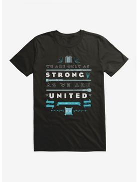 Plus Size Harry Potter We Are Only As Strong As We Are United Dumbledore's Army Blue Logo T-Shirt, , hi-res