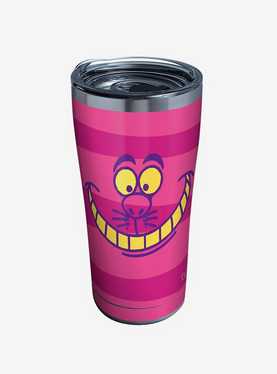 Disney Alice In Wonderland Cheshire Cat Stripe 20oz Stainless Steel Travel Mug, , hi-res