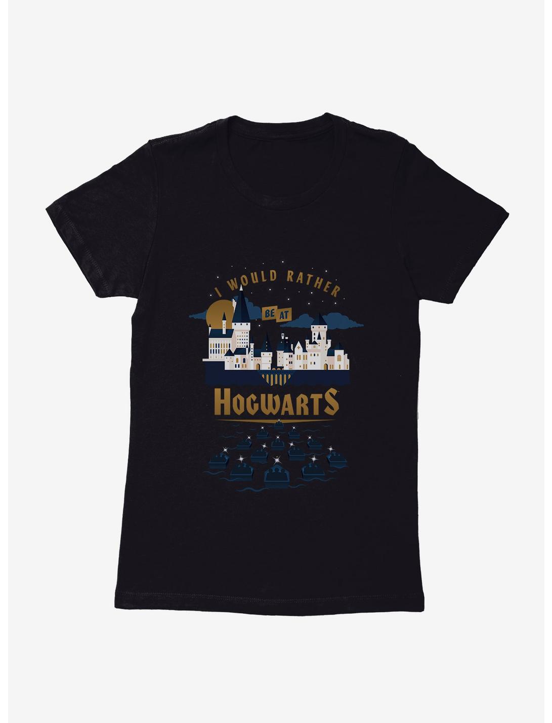 Harry Potter I Would Rather Be In Hogwarts Womens T-Shirt , , hi-res