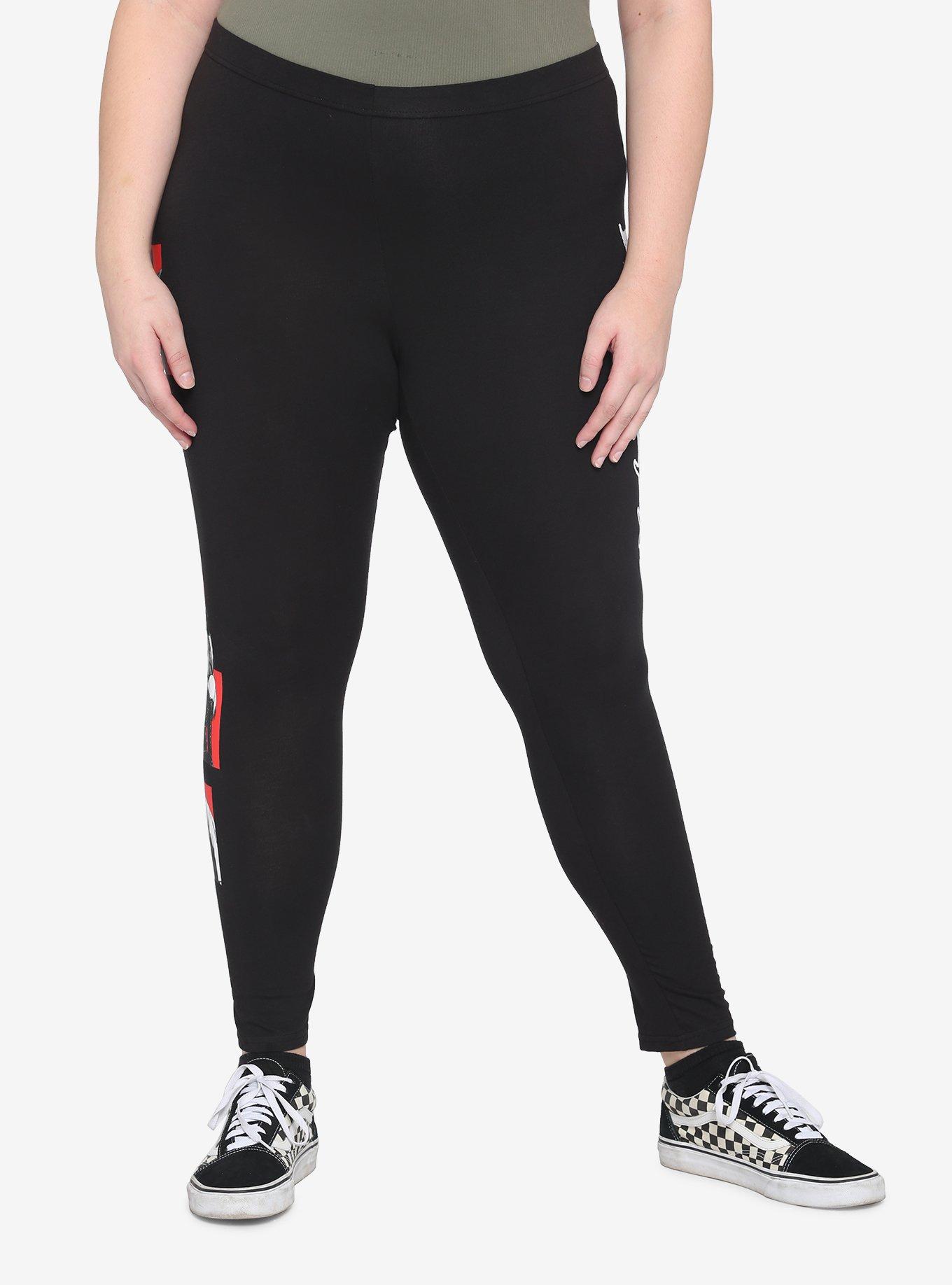 Death Note Characters Leggings Plus Size, MULTI, hi-res