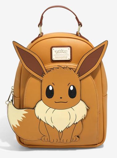 Loungefly Pokemon Pikachu & Eevee Flowers Mini Backpack