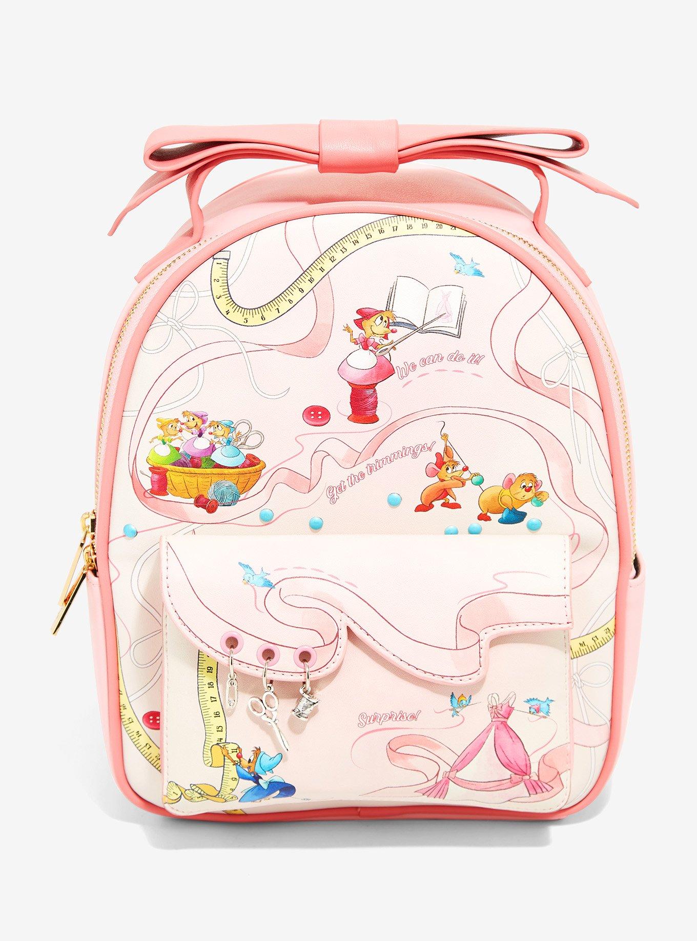 Loungefly Disney Cinderella Pink Dress Mini Backpack - BoxLunch Exclusive