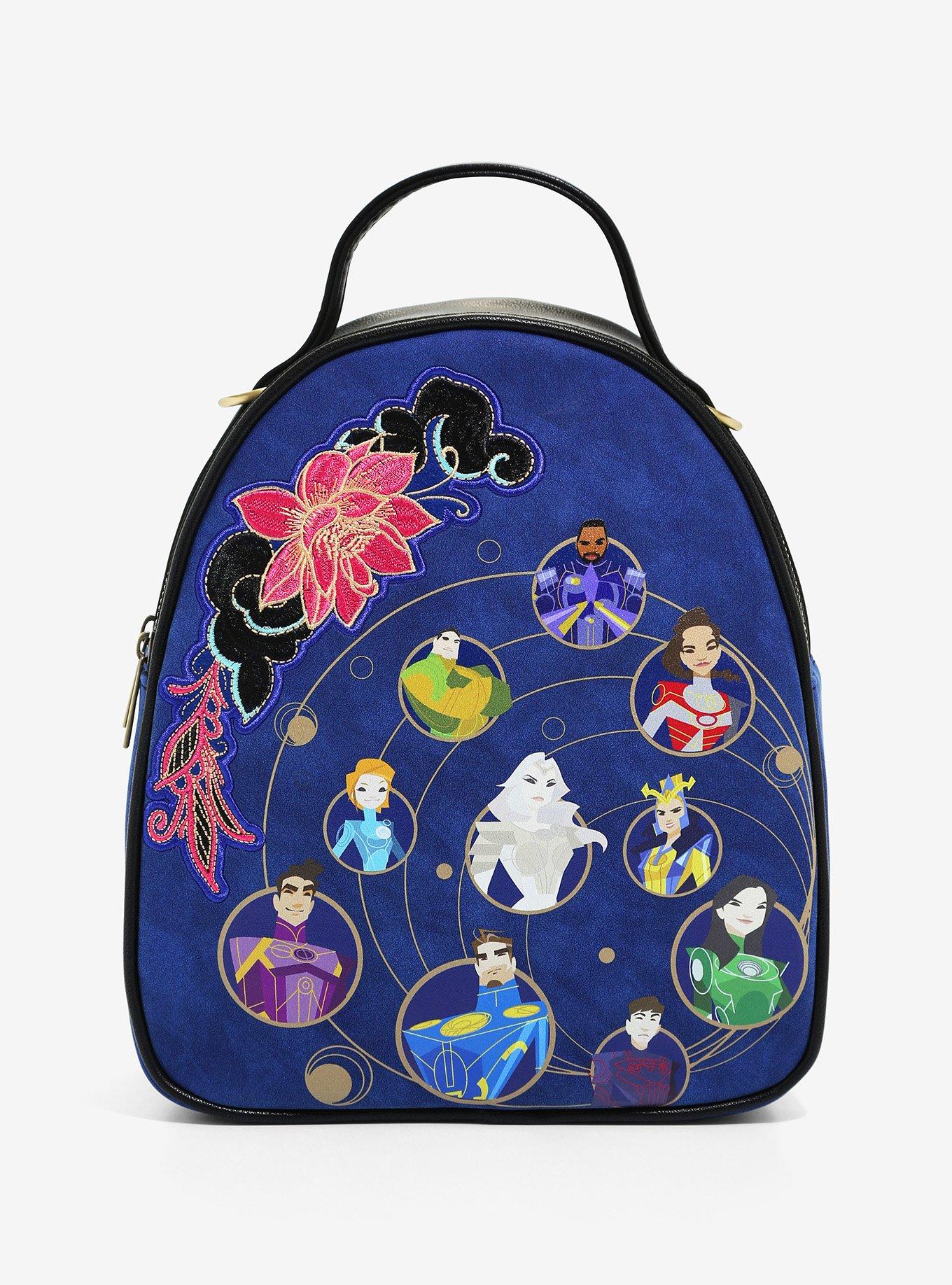 Marvel Eternals Embroidered Convertible Mini Backpack - BoxLunch Exclusive, , hi-res