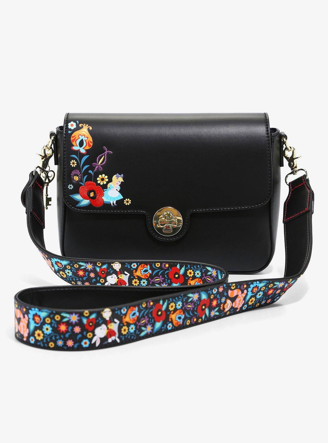 Buy Alice in Wonderland Vintage Lunchbox Crossbody Bag at Loungefly.