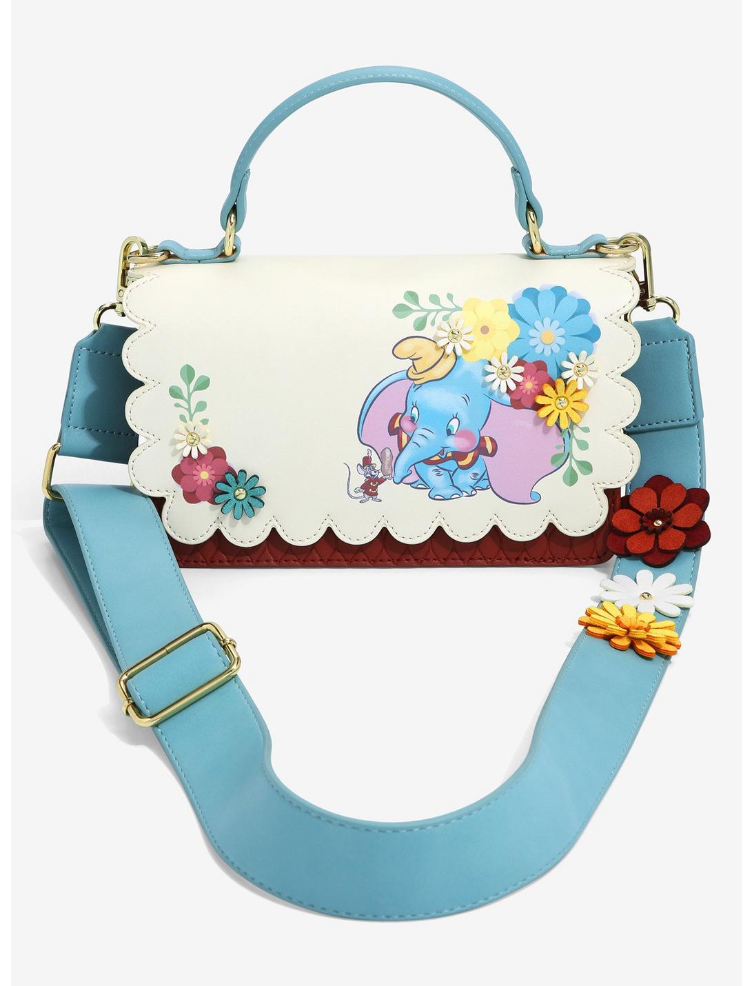Loungefly Disney Dumbo Floral Crossbody Bag - BoxLunch Exclusive, , hi-res