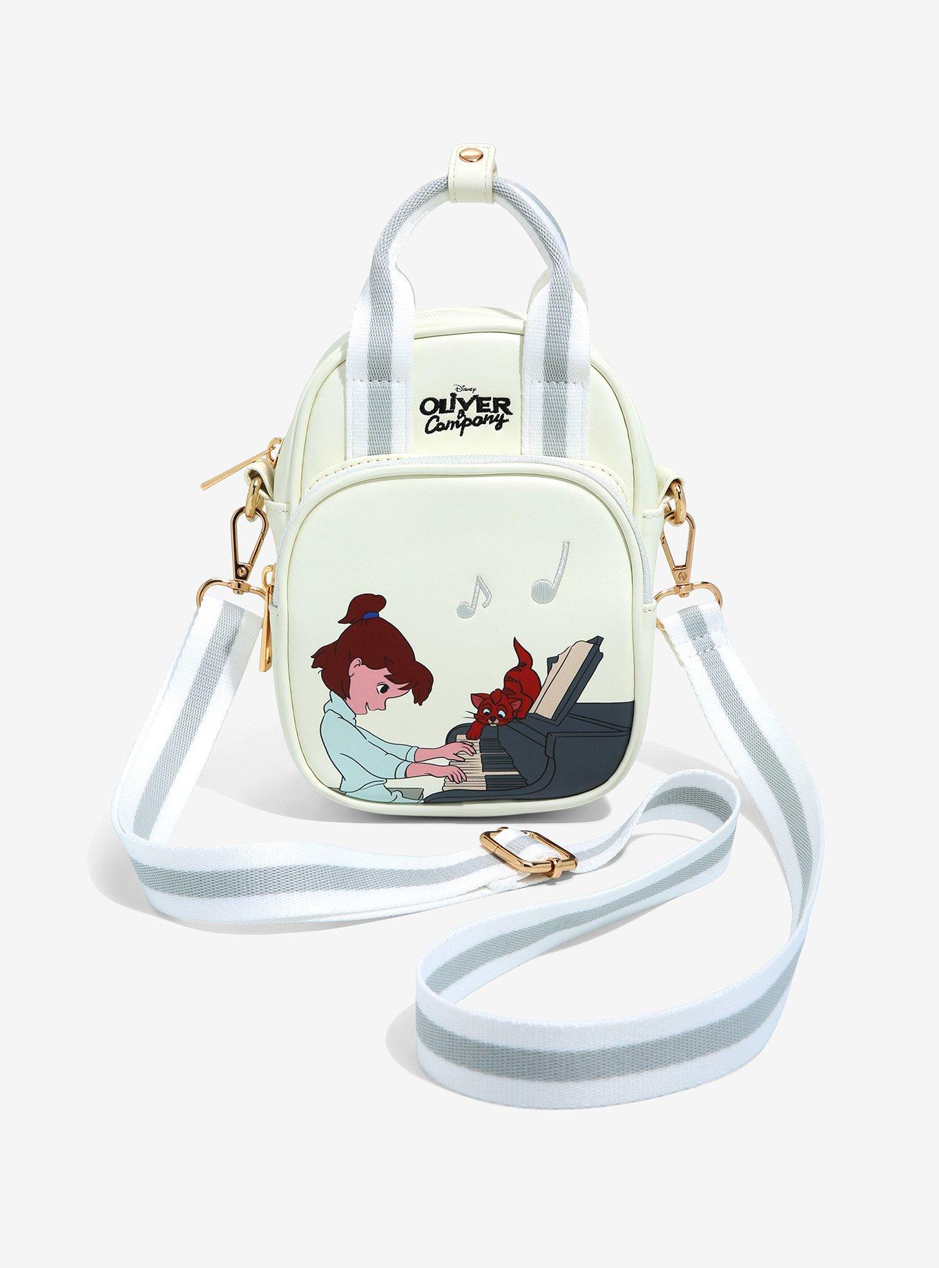 Disney Oliver & Company Jenny & Oliver Piano Crossbody Bag - BoxLunch Exclusive, , hi-res