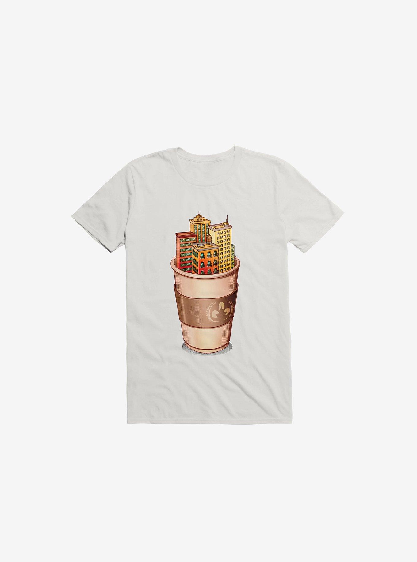 Coffee City White T-Shirt, , hi-res