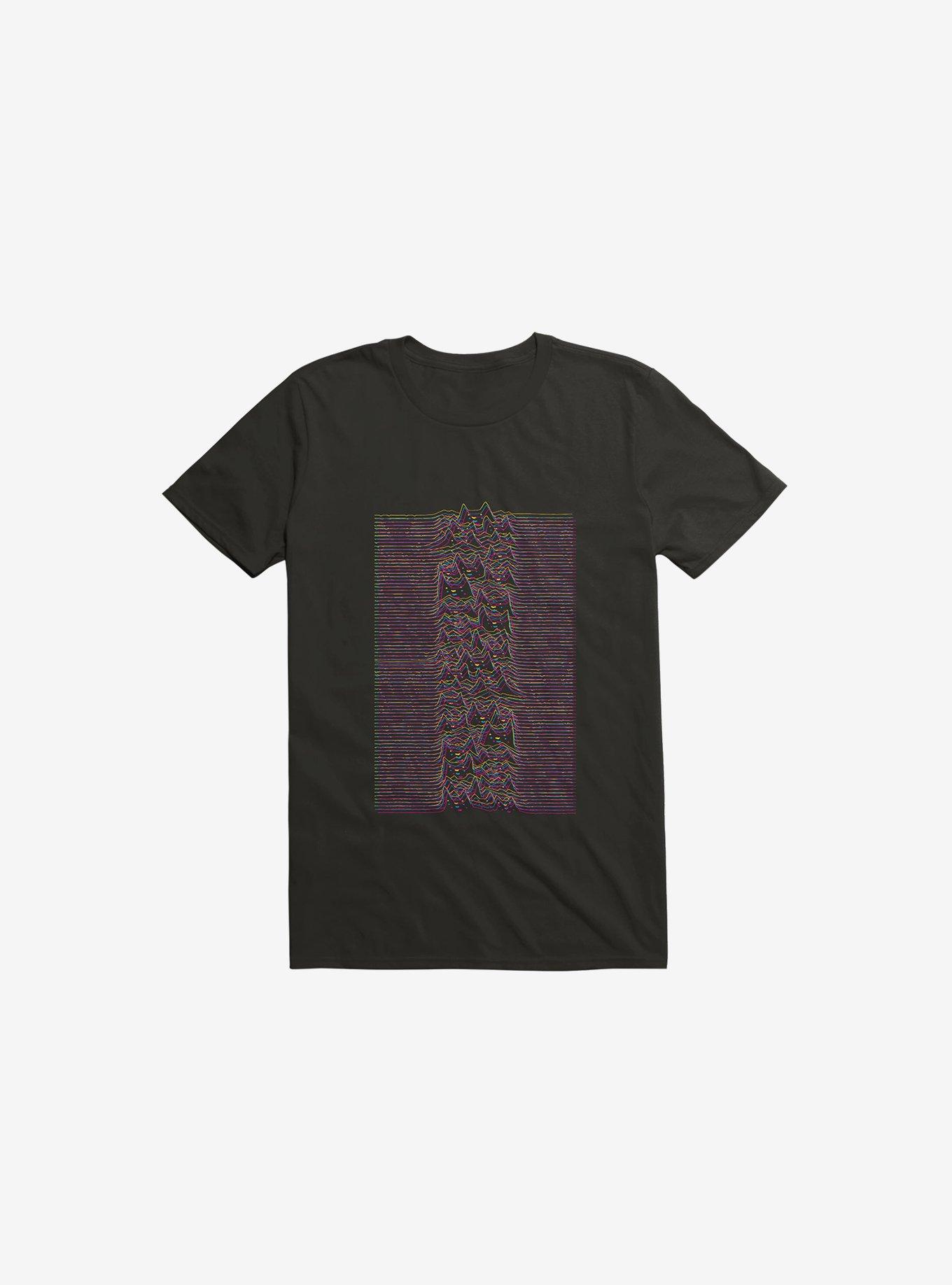 Furr Division Glitch Black T-Shirt, BLACK, hi-res