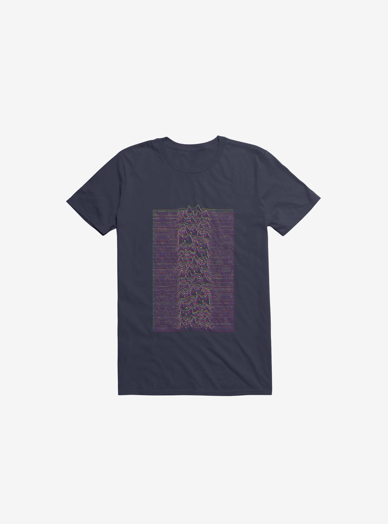 Furr Division Glitch Navy Blue T-Shirt