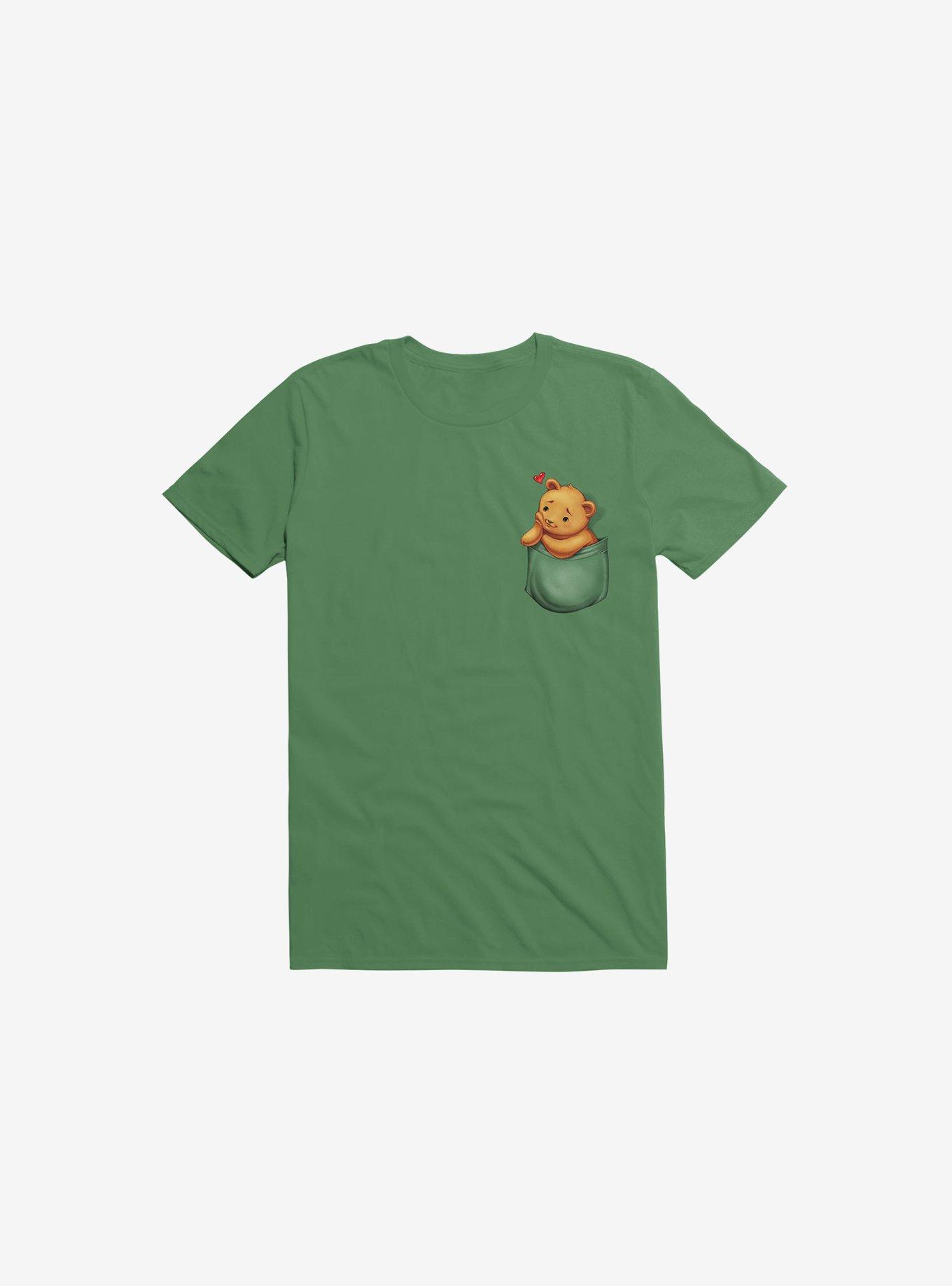 You're Always Inside My Heart Pocket Kelly Green T-Shirt, , hi-res