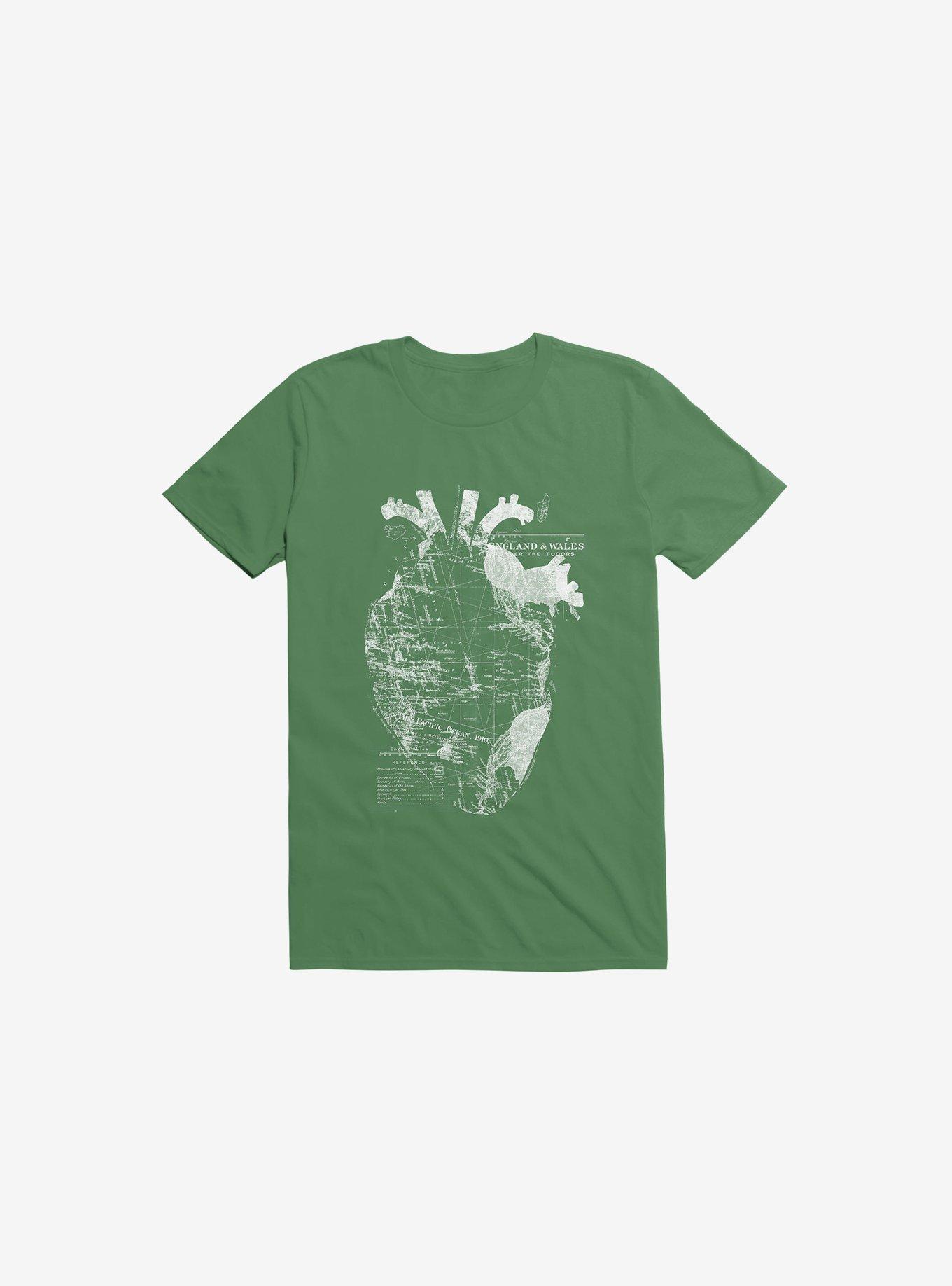 Heart Wanderlust Kelly Green T-Shirt, , hi-res