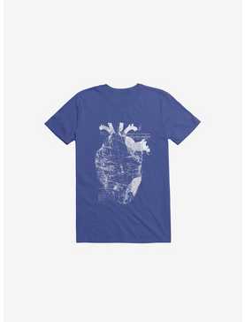 Heart Wanderlust Royal Blue T-Shirt, , hi-res