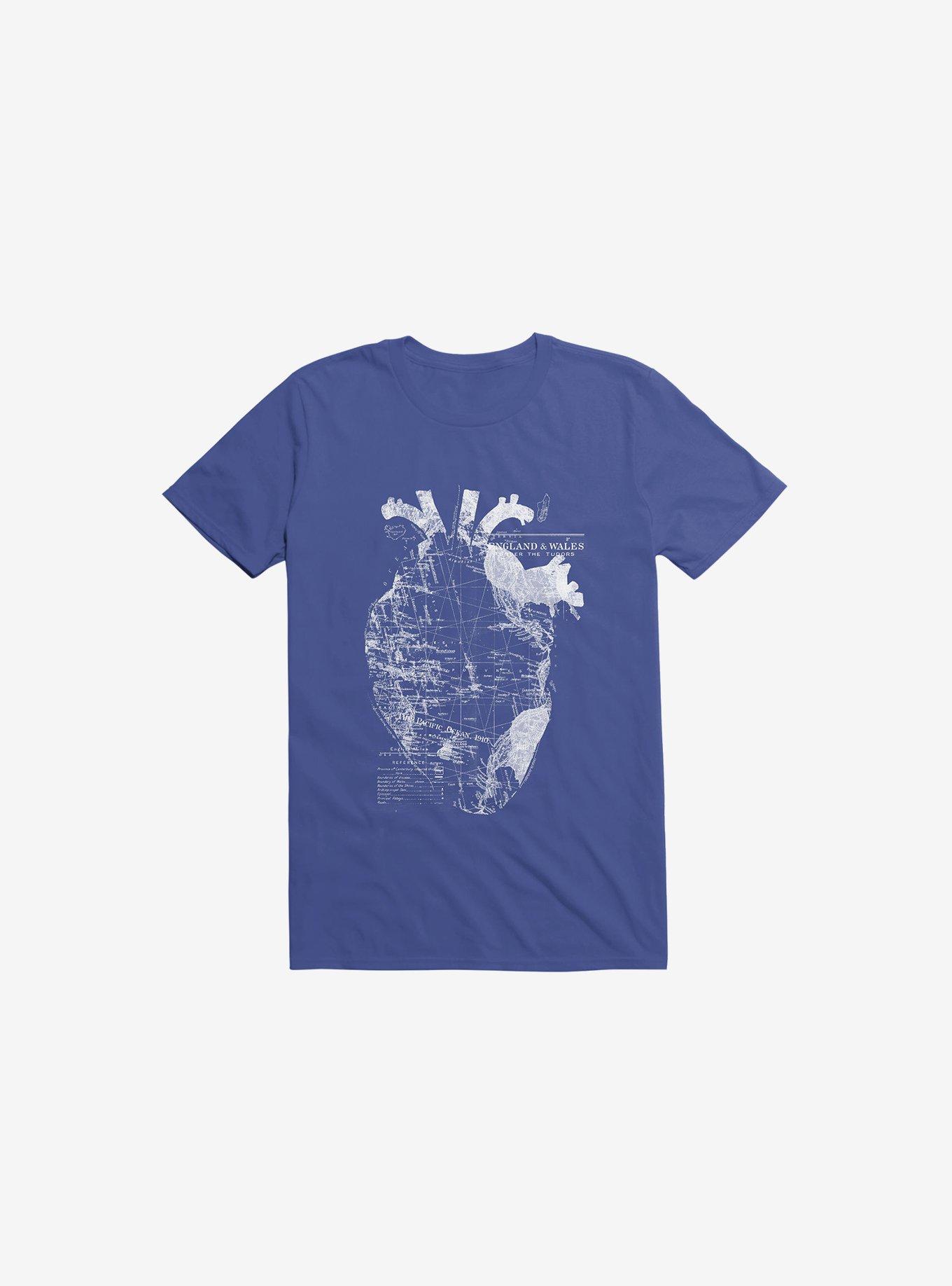 Heart Wanderlust Royal Blue T-Shirt, ROYAL, hi-res
