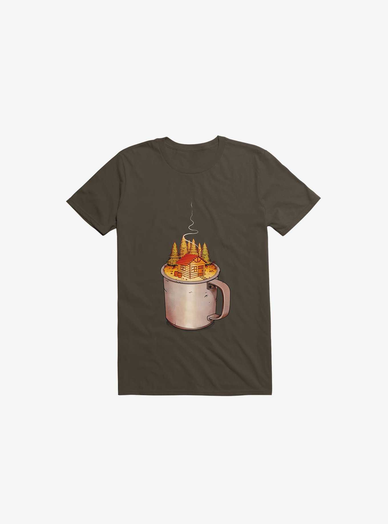 My Camp Of Tea Brown T-Shirt, , hi-res