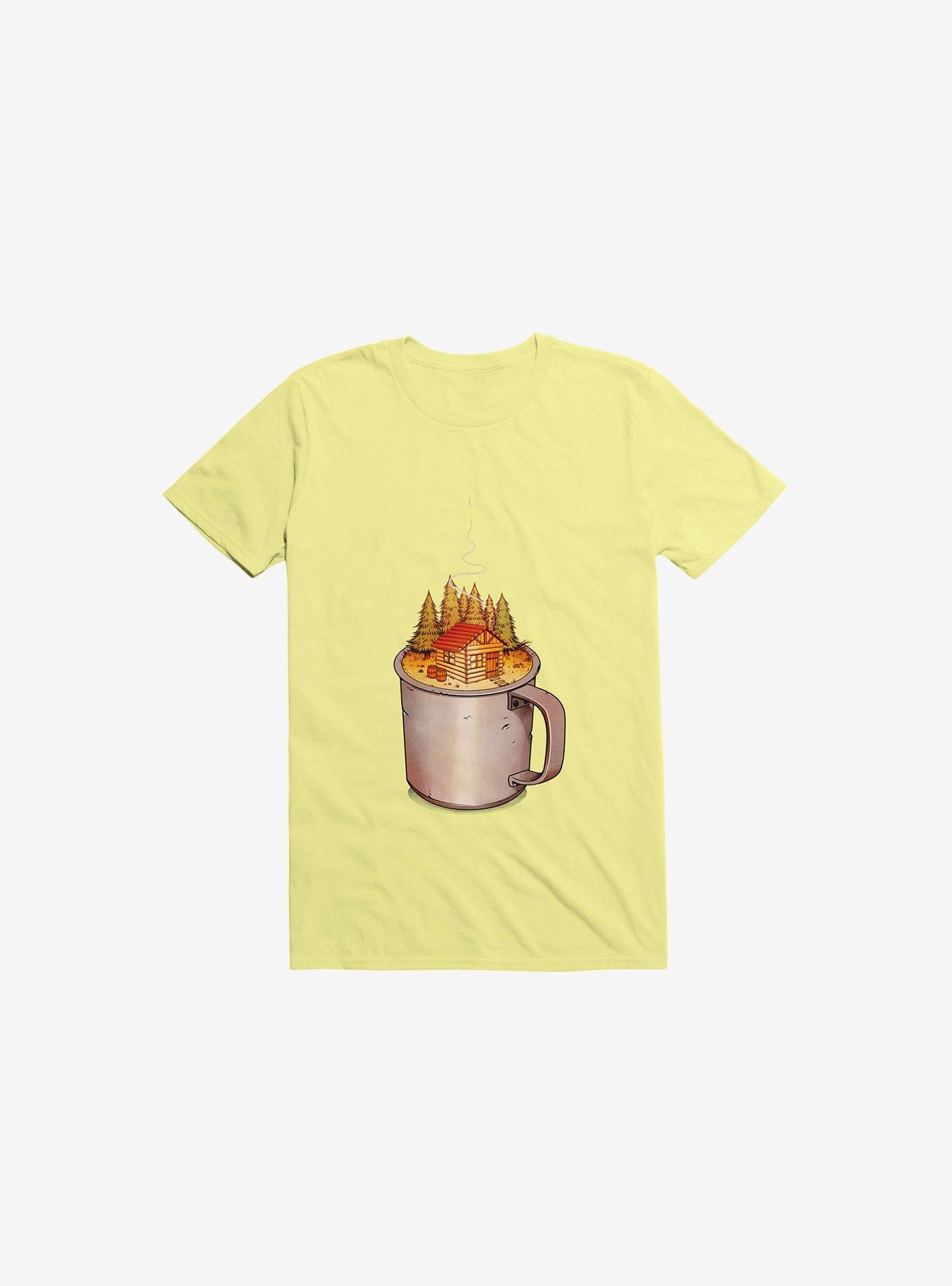 My Camp Of Tea Corn Silk Yellow T-Shirt, , hi-res