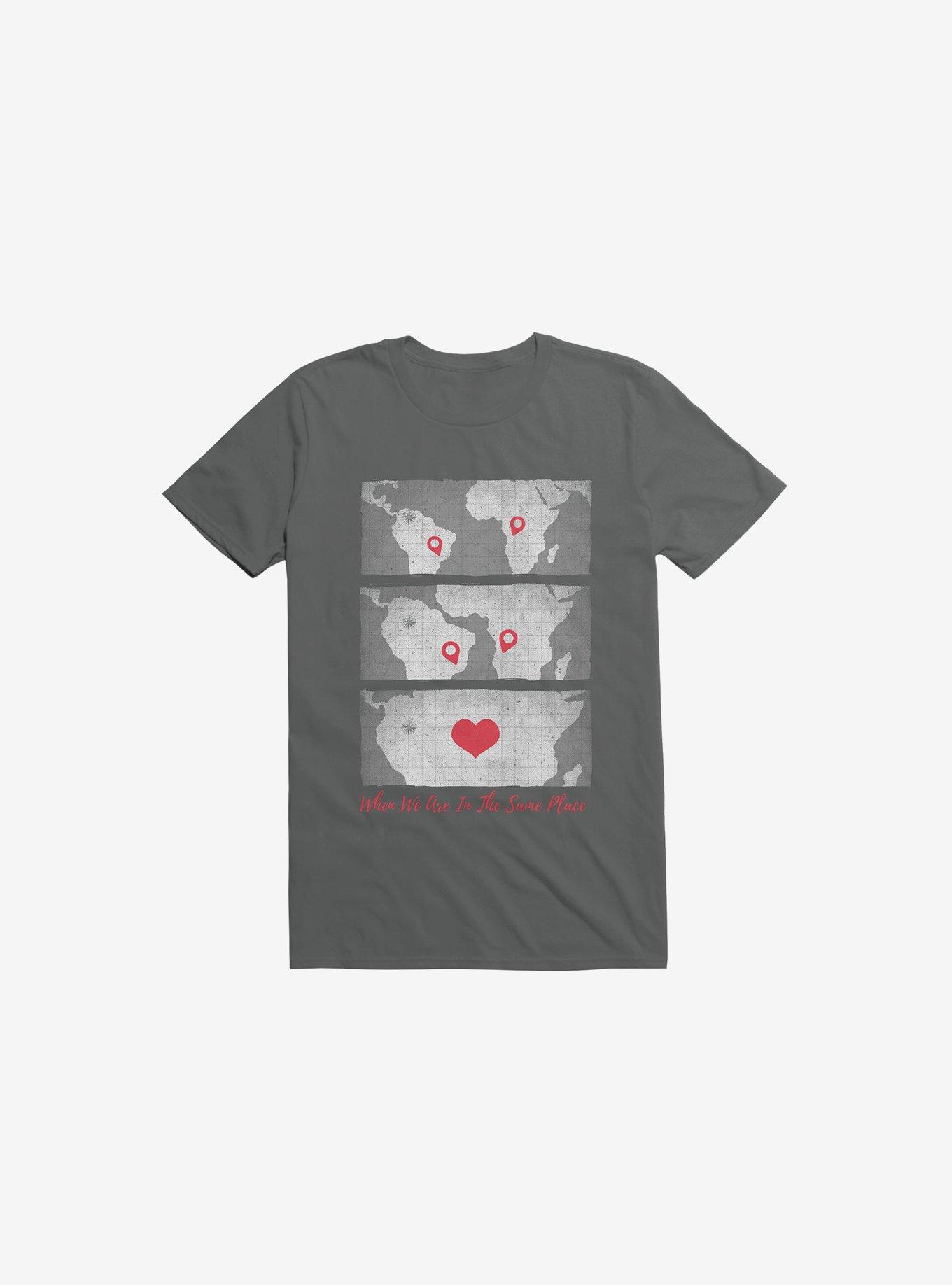 When We Are In The Same Place Charcoal Grey T-Shirt, , hi-res