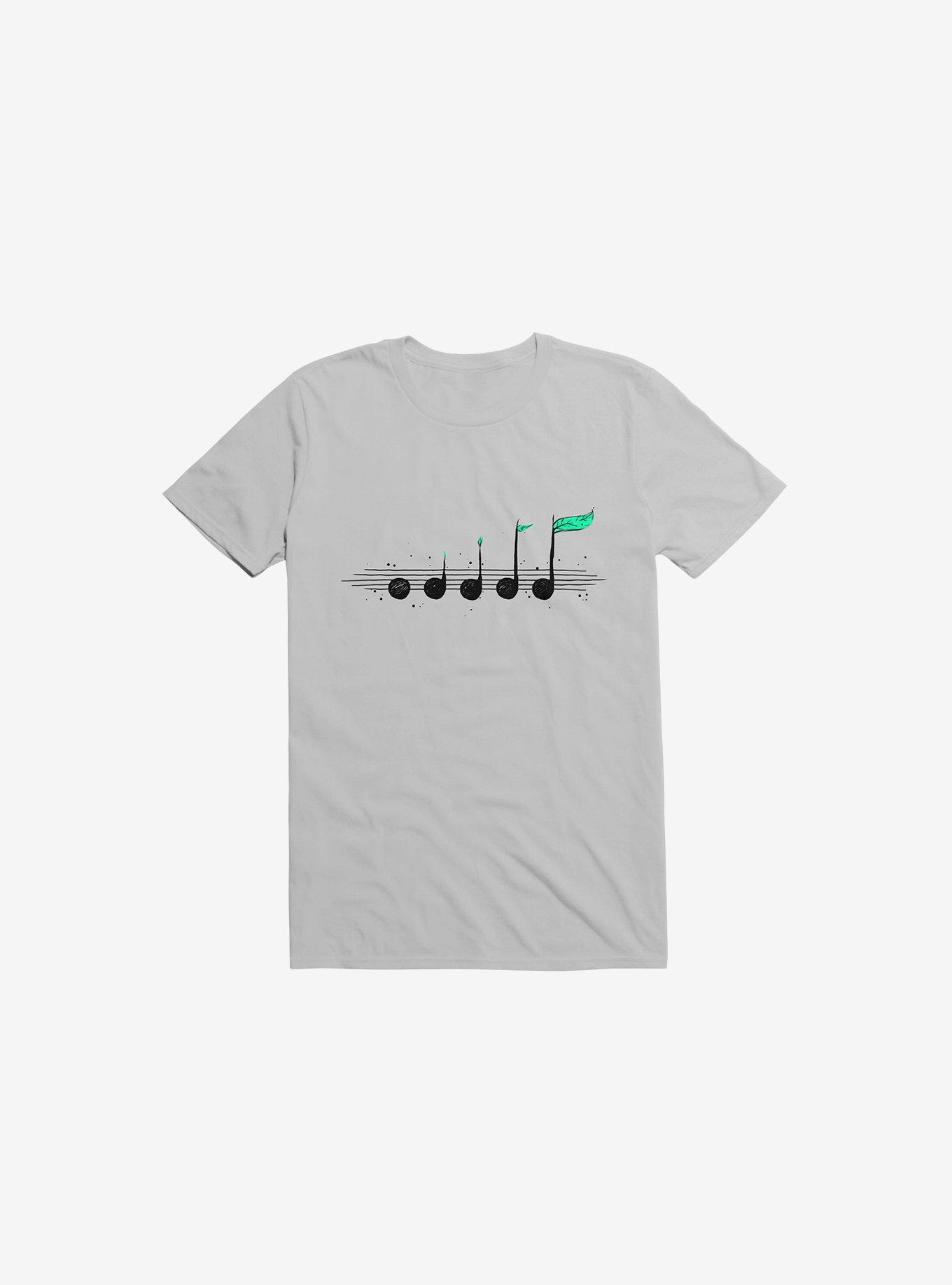 Biosphere Orchestra Ice Grey T-Shirt, , hi-res
