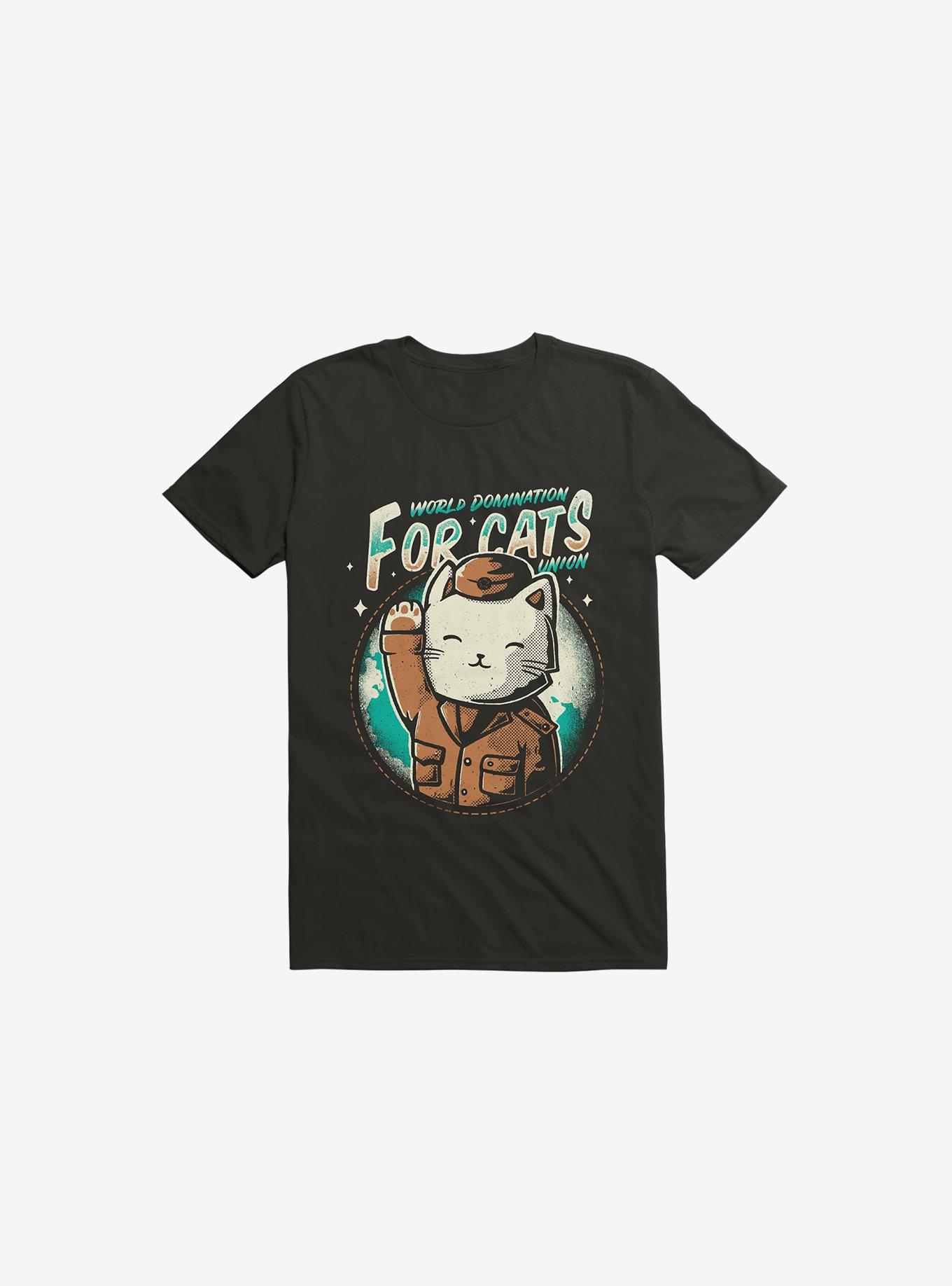 World Domination For Cats Union T-Shirt