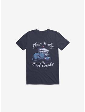 Chosen Family My Best Friends Navy Blue T-Shirt, , hi-res