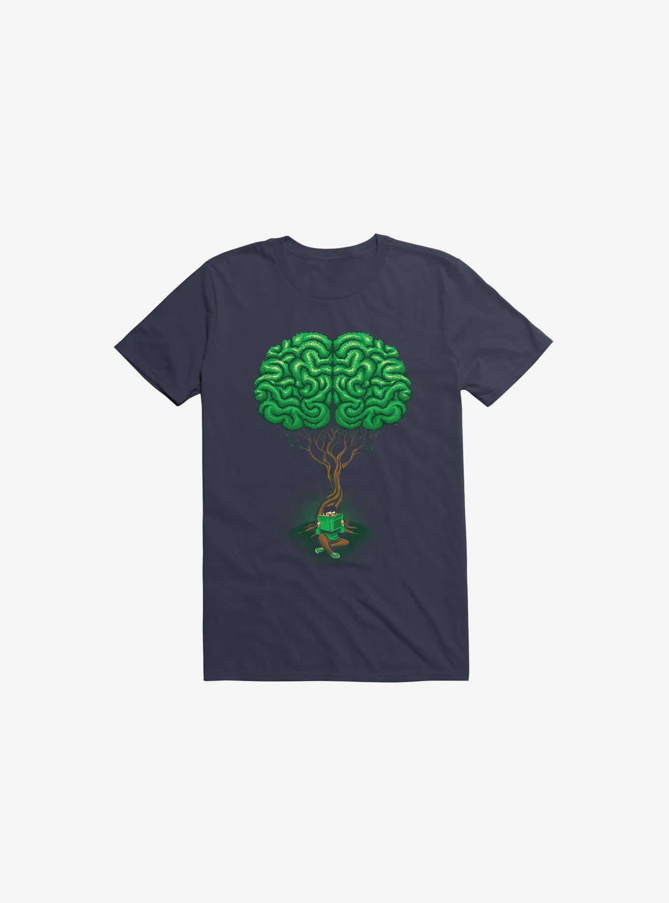 Growing Navy Blue T-Shirt, NAVY, hi-res