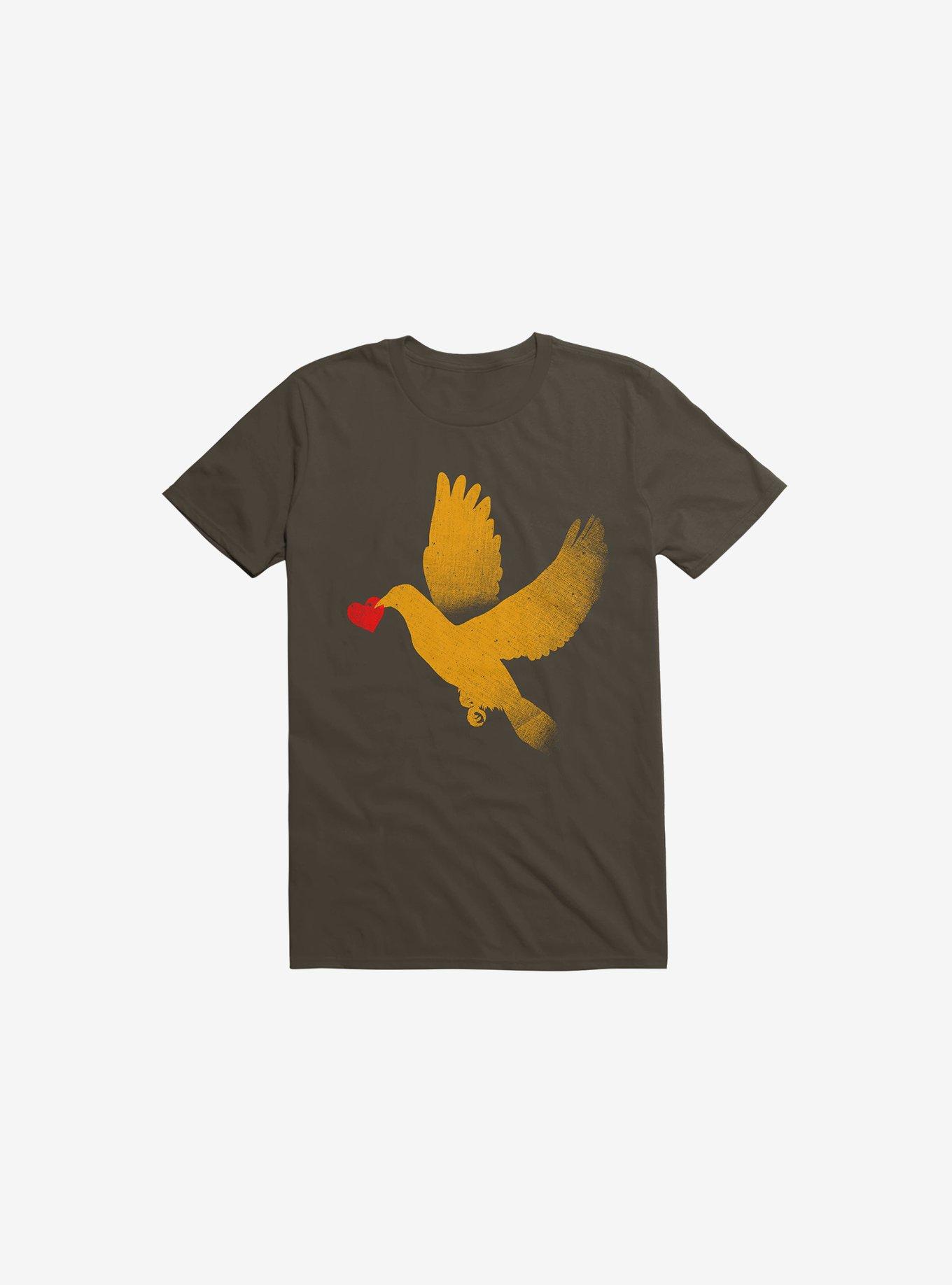 Love Brown T-Shirt, BROWN, hi-res