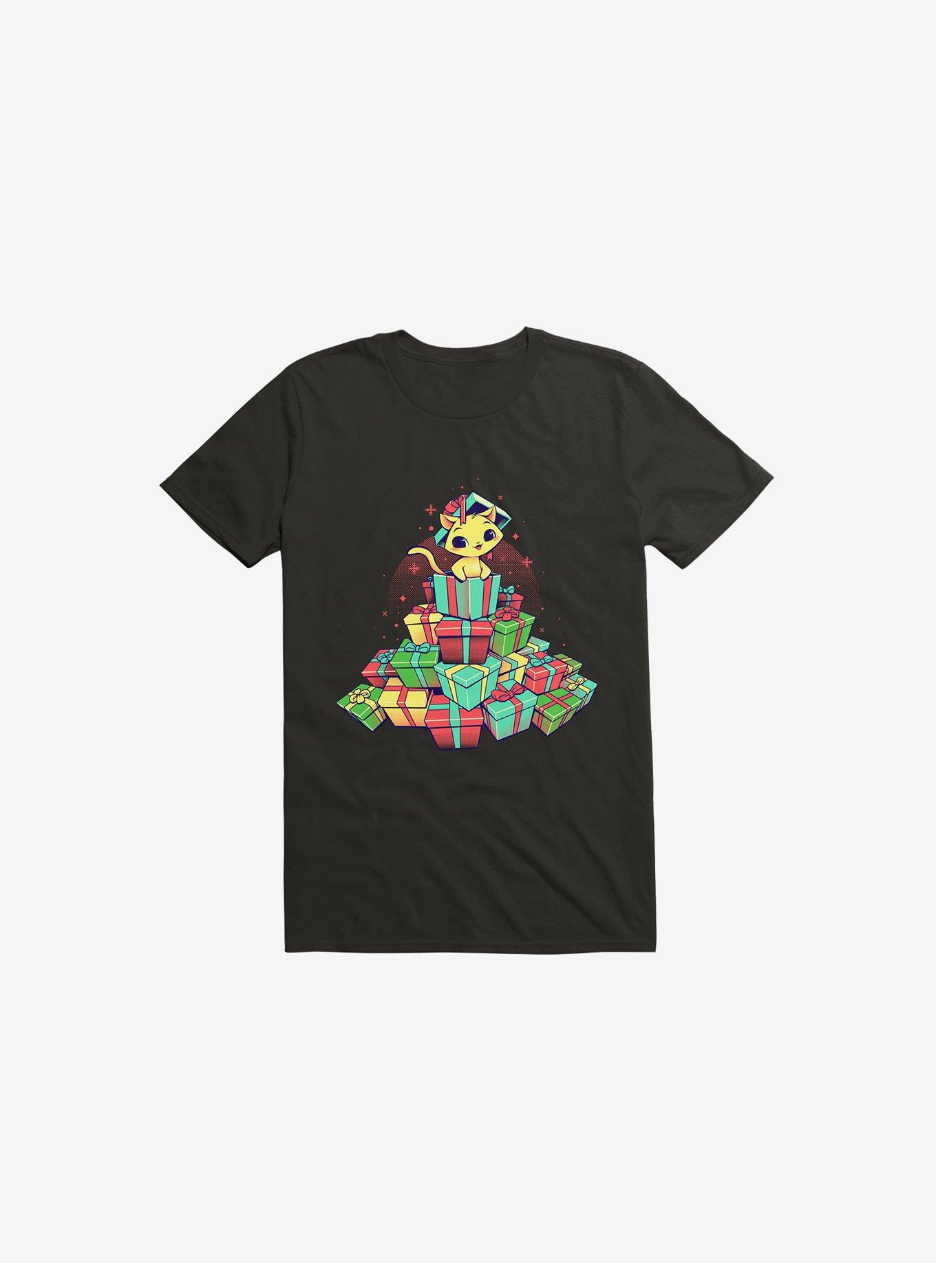 Tons Of Xmas Gifts T-Shirt, BLACK, hi-res