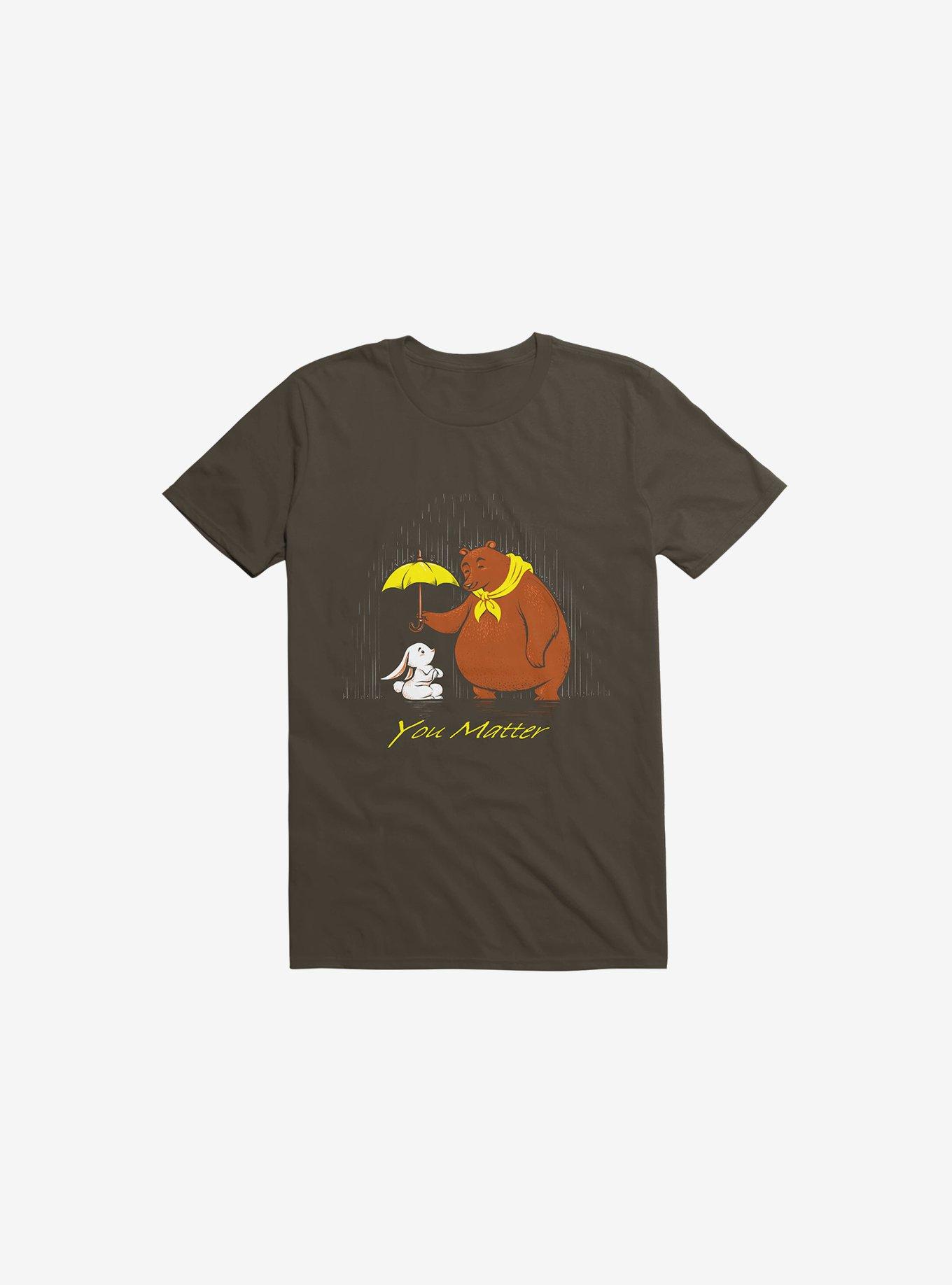 You Matter T-Shirt, BROWN, hi-res