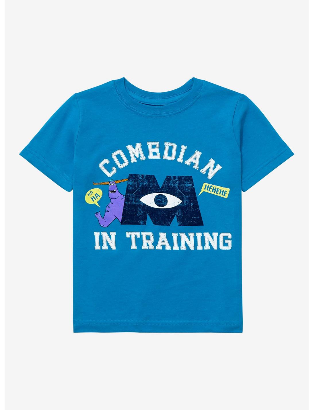 Disney Pixar Monsters at Work Comedian in Training Toddler T-Shirt - BoxLunch Exclusive, LIGHT BLUE, hi-res