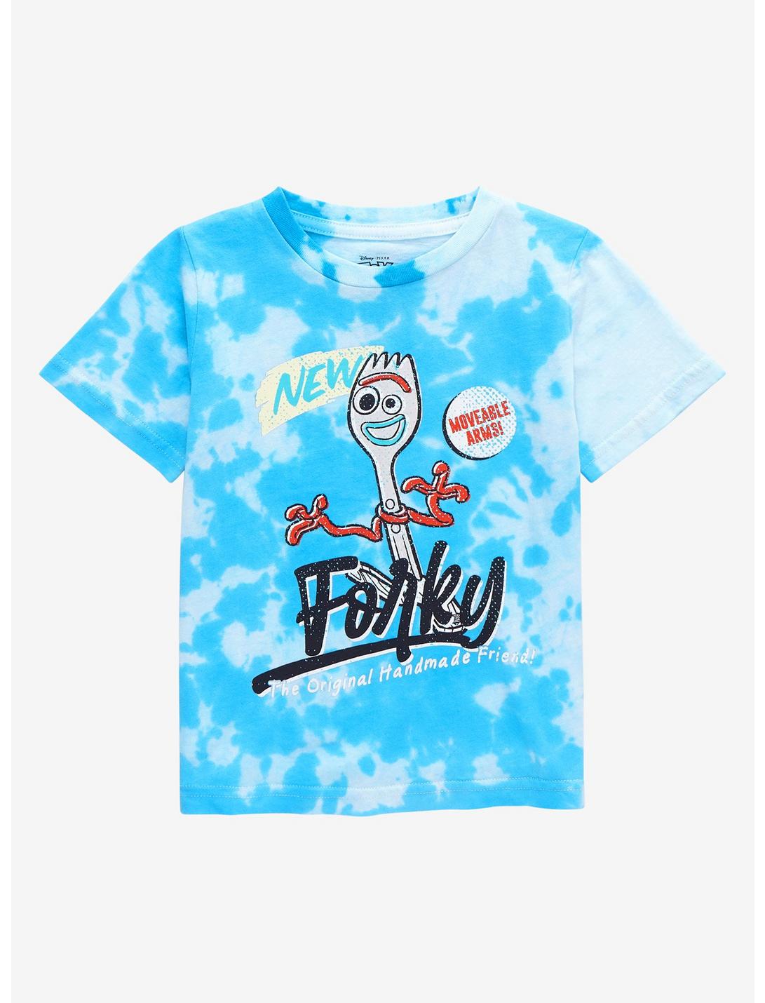 Disney Pixar Toy Story 4 Forky Toddler Tie-Dye T-Shirt - BoxLunch Exclusive, TIE DYE, hi-res
