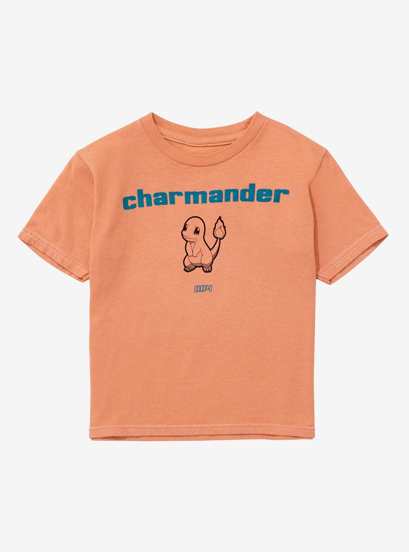 Pok&eacute;mon Charmander Evolutions Toddler T-Shirt - BoxLunch Exclusive, LIGHT YELLOW, hi-res