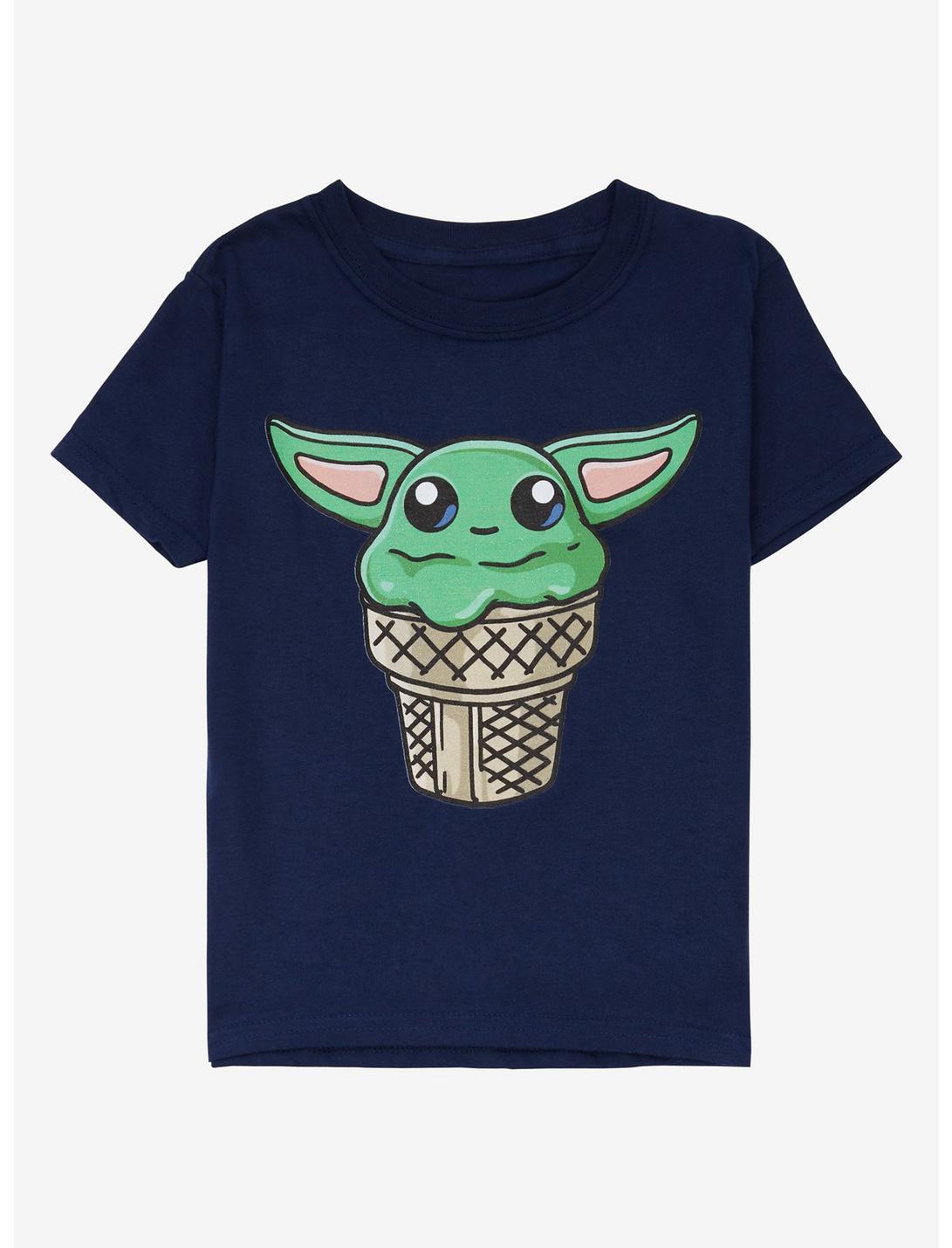 Star Wars The Mandalorian The Child Ice Cream Toddler T-Shirt, FOREST GREEN, hi-res