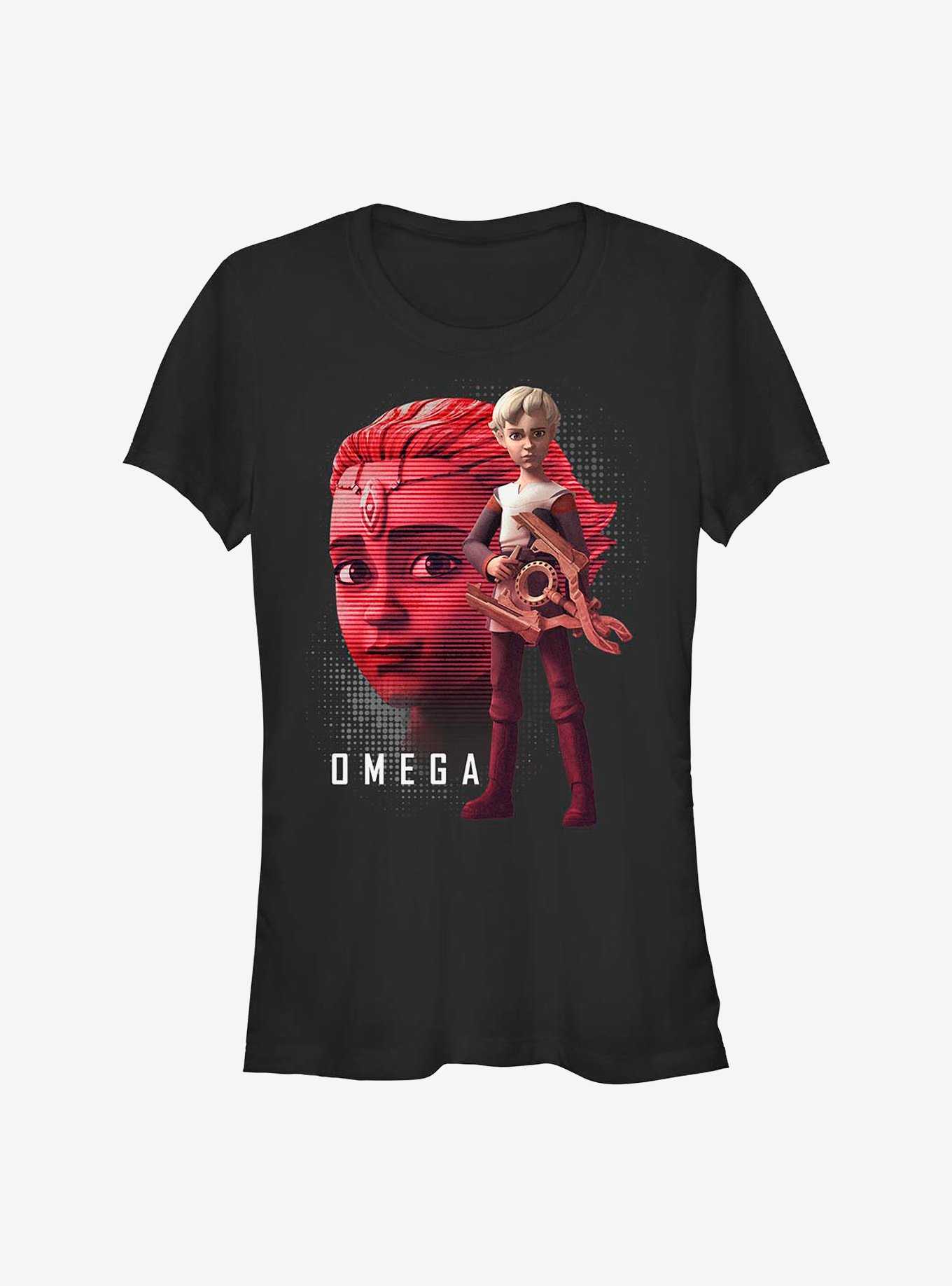 Star Wars: The Bad Batch Omega The Face Girls T-Shirt, , hi-res
