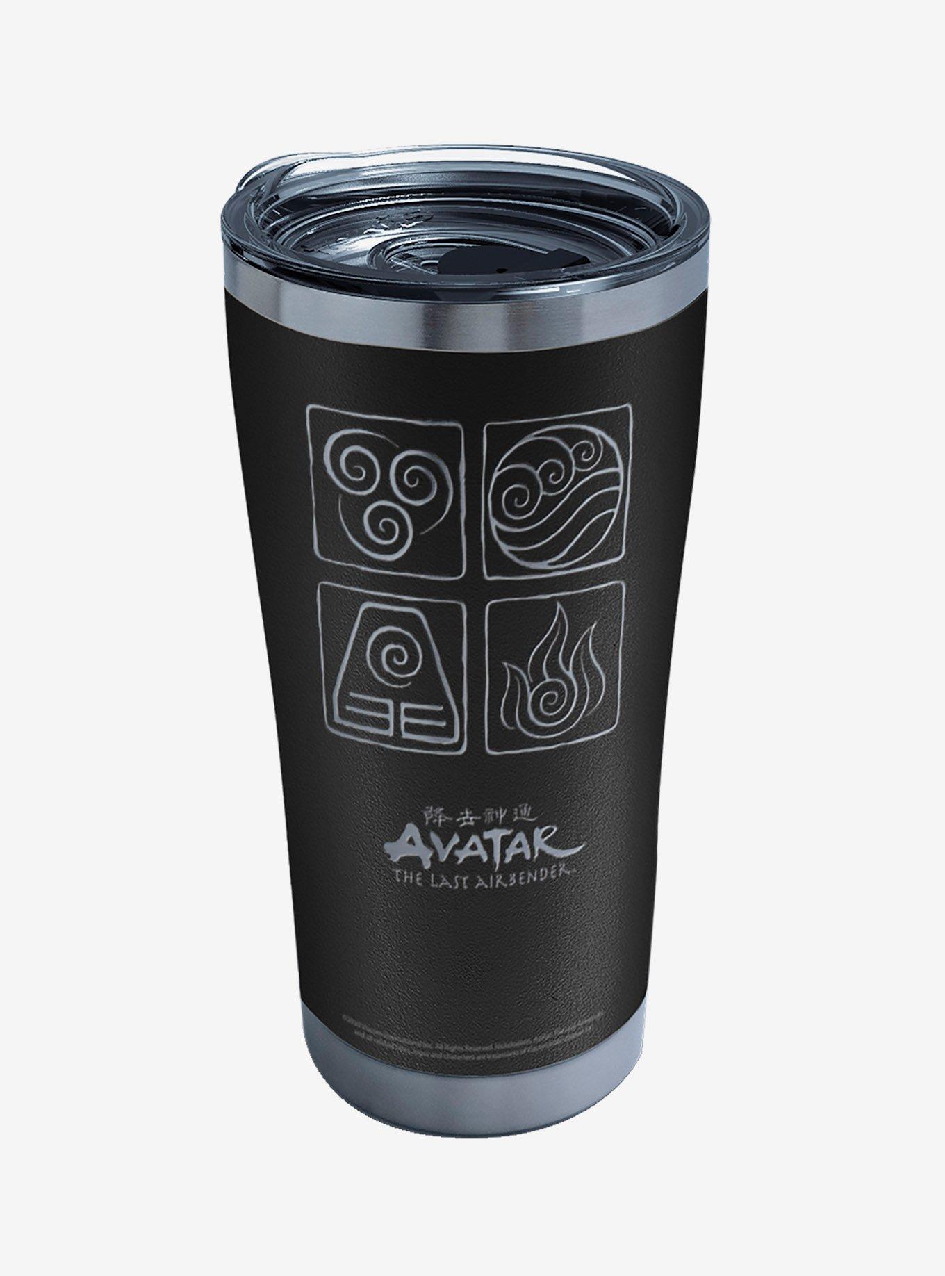 Avatar: The Last Airbender Elements 20oz Stainless Steel Travel Mug, , hi-res