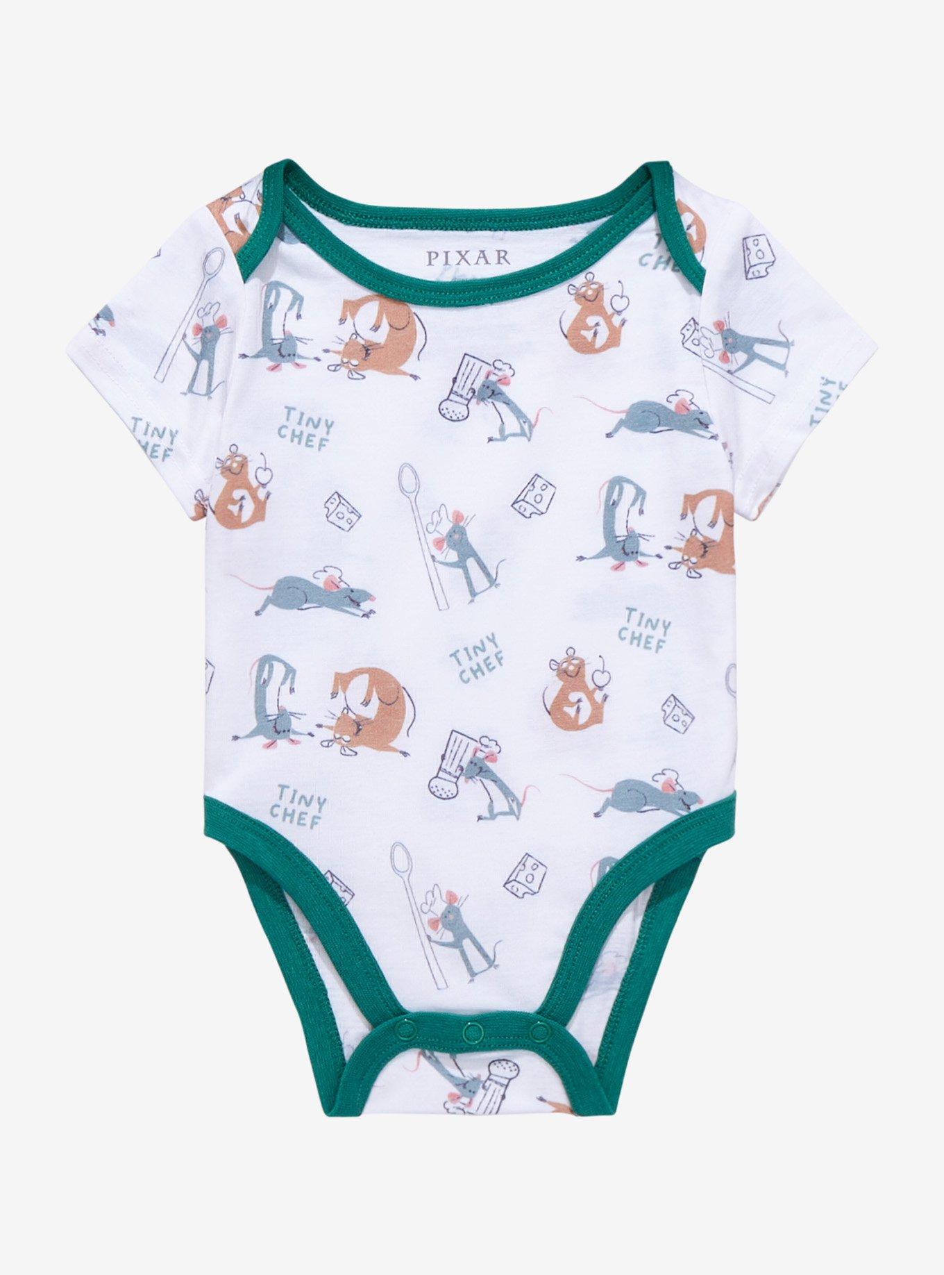 Disney Pixar Ratatouille Tiny Chef Remy Infant One-Piece - BoxLunch Exclusive, OFF WHITE, hi-res