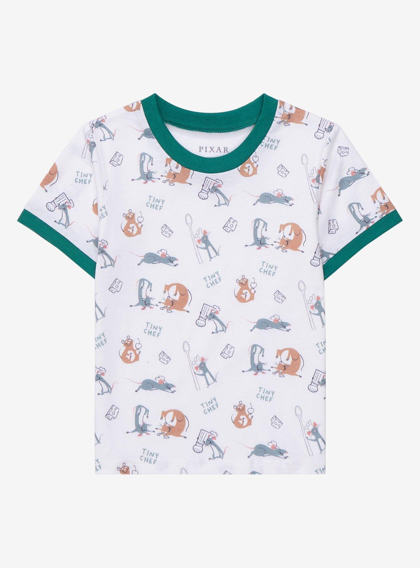 Disney Pixar Ratatouille Remy Tiny Chef Toddler T-Shirt - BoxLunch Exclusive, OFF WHITE, hi-res
