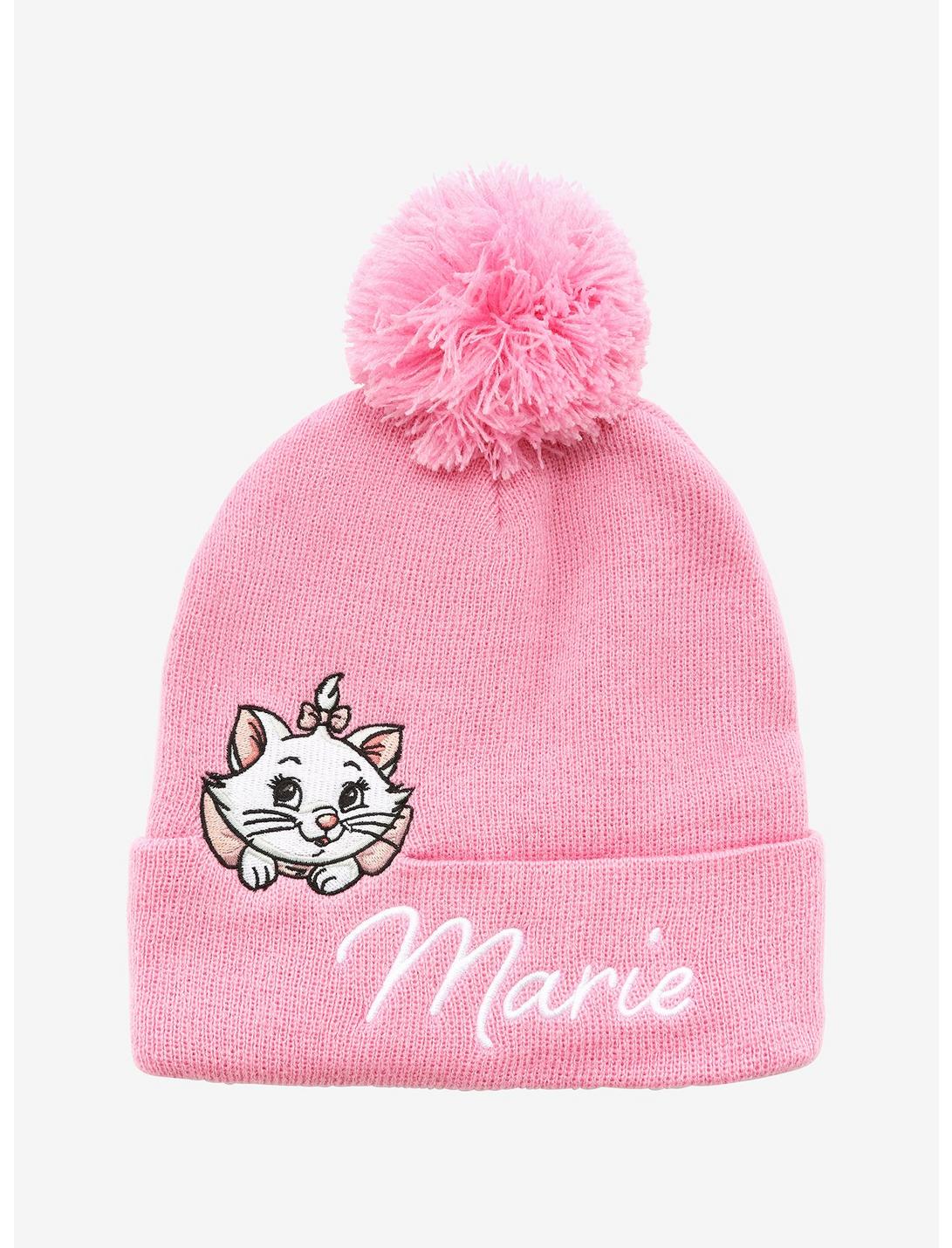 Disney The Aristocats Marie Youth Pom Cuff Beanie - BoxLunch Exclusive, , hi-res