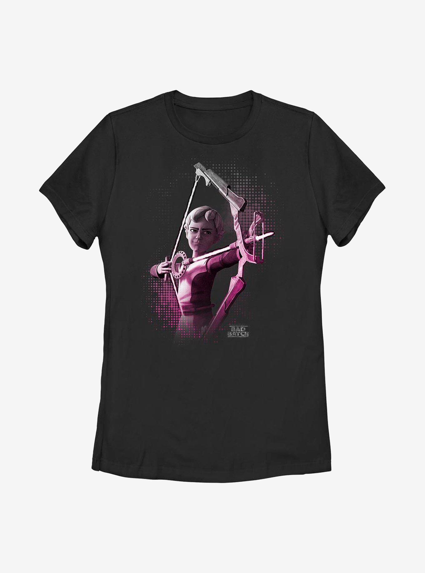 Star Wars: The Bad Batch Omega Bow Womens T-Shirt, , hi-res