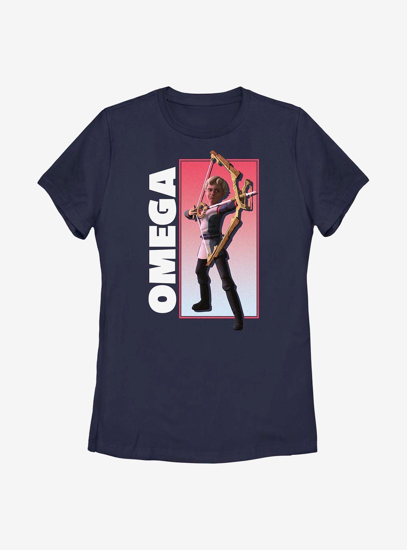 Star Wars: The Bad Batch Omega Bow Pose Womens T-Shirt, , hi-res