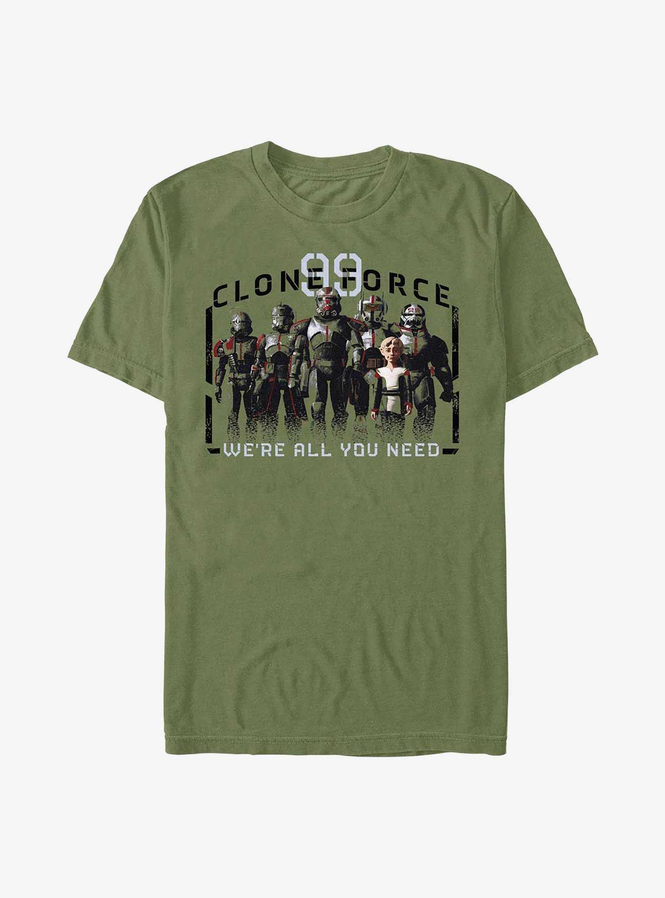 Star Wars: The Bad Batch Clone Force We're All You Need T-Shirt, , hi-res