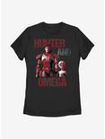 Star Wars: The Bad Batch Hunter And Omega Womens T-Shirt, BLACK, hi-res