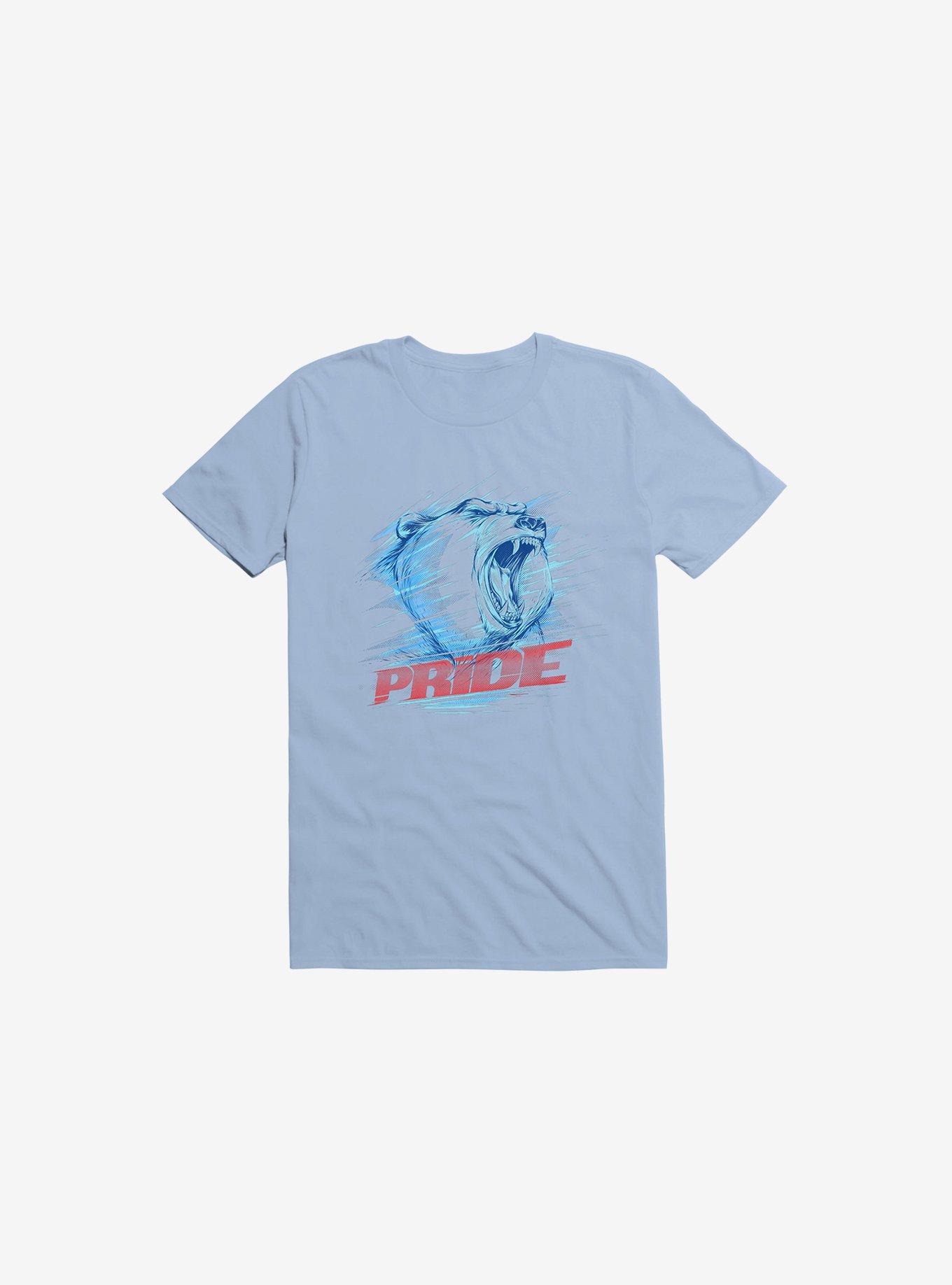 Bear Pride Light Blue T-Shirt, , hi-res