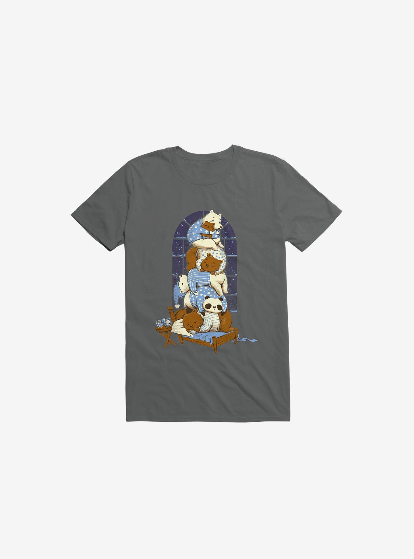 Good Night Bears Charcoal Grey T-Shirt, , hi-res