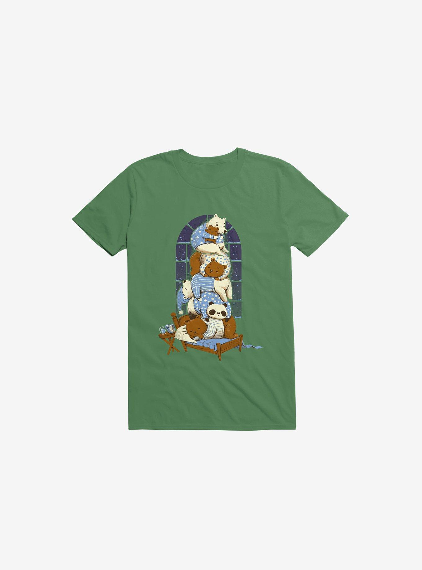 Good Night Bears Kelly Green T-Shirt, KELLY GREEN, hi-res