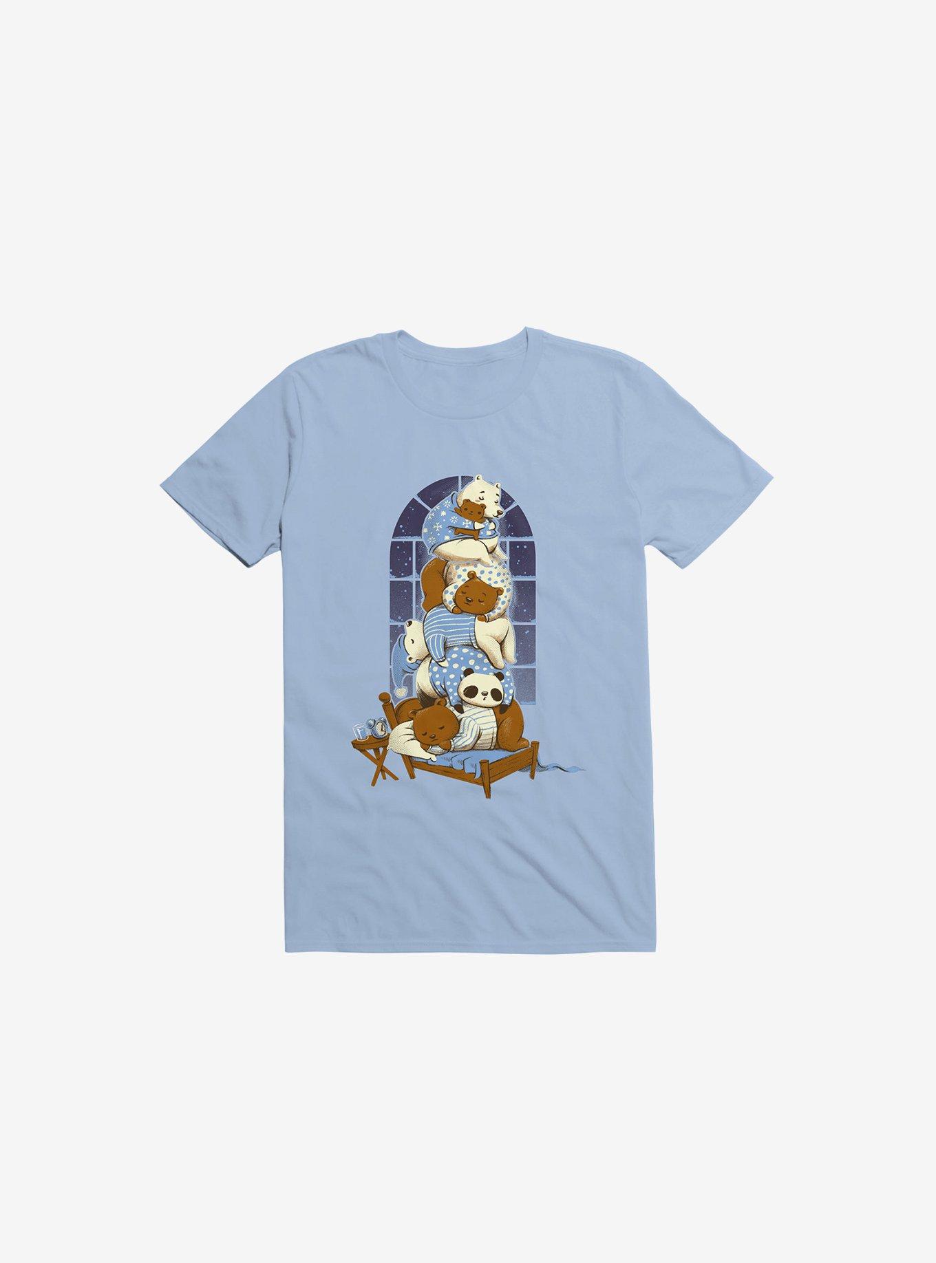 Good Night Bears Light Blue T-Shirt, LIGHT BLUE, hi-res