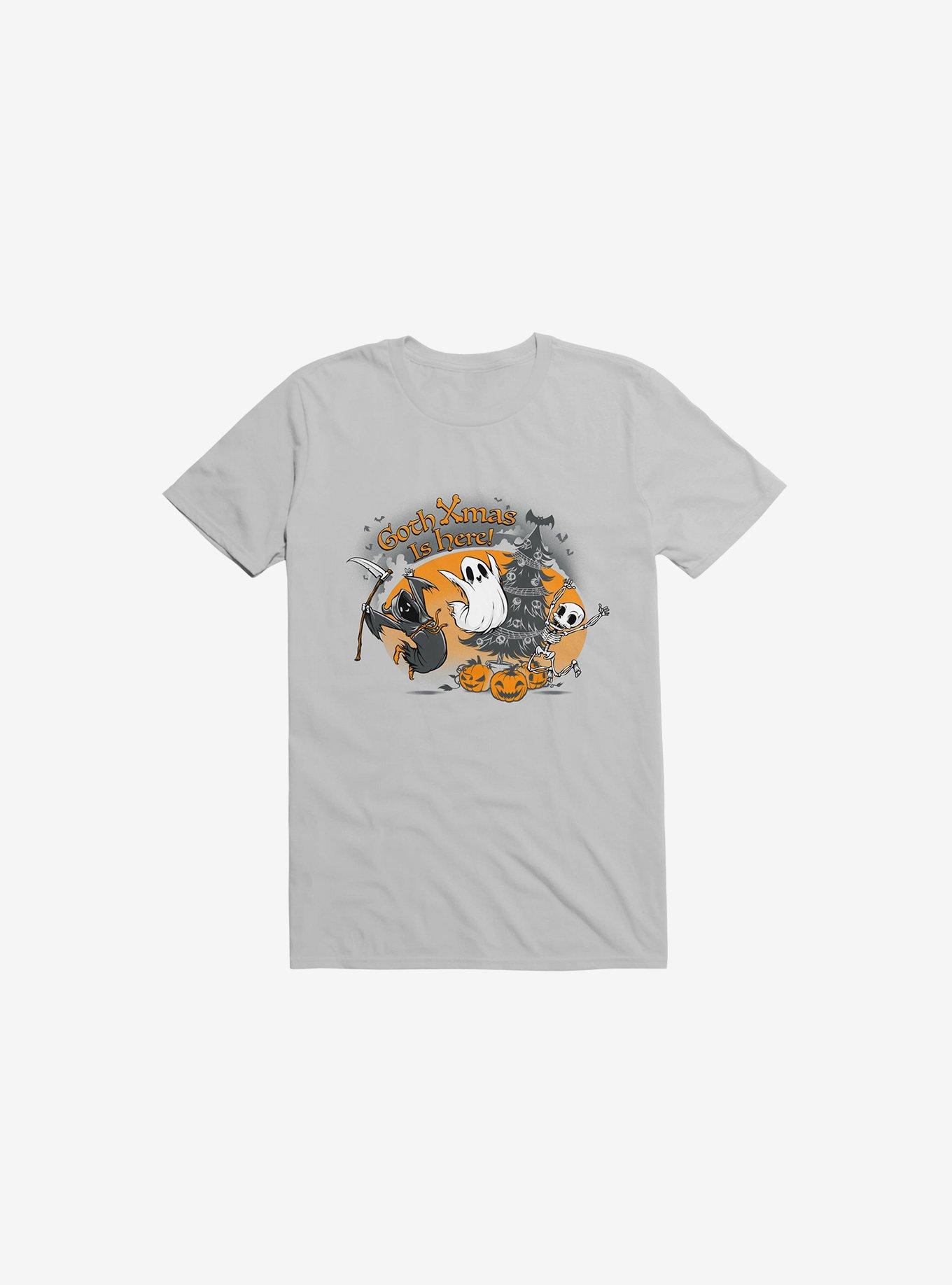 Goth Xmas Is Here Ice Grey T-Shirt, , hi-res